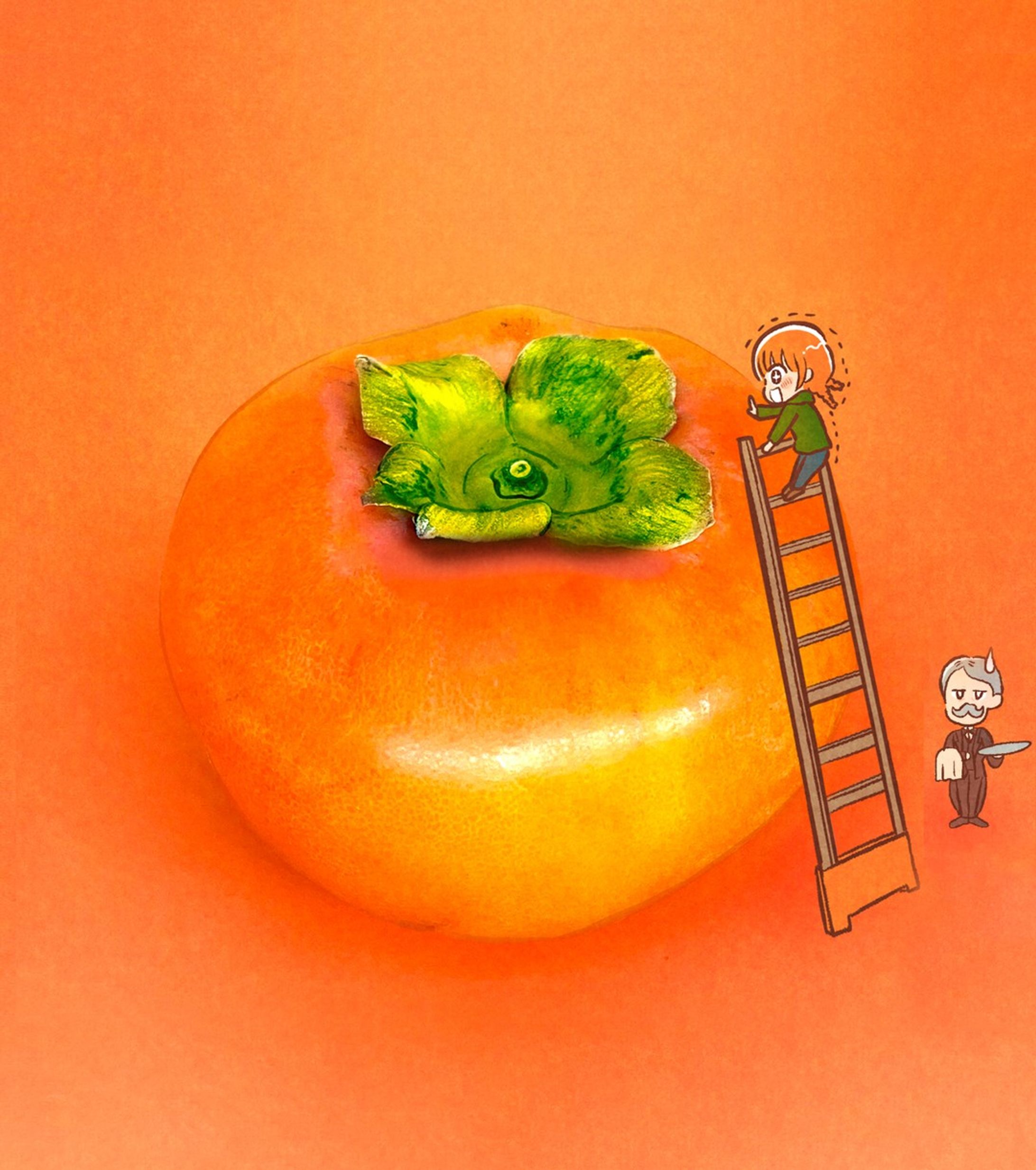 他の投稿はこちらから✨ → @enayacomic

- - - - - - - - - - - - - - - - - - -

程よいかたさにうっとりする甘さ
食後の柿はわたしの大ご馳走♡

- - - - - - - - - - - - - - - - - - -

「もし、身近なものに
かわいくてわくわくする世界が
広がっていたら？」

すぐそばにあるものに物語を感じる
イラストを写真の上に描いています✐☡ ⋆*

この秋は柿をたくさん食べました🤗

- - - - - - - - - - - - - - - - - - -

 #ふぉといらすと #イラスト #かわいいイラスト #女の子イラスト #絵本のような世界 #写真にお絵描き #日常をドラマチックに #写真好きな人と繋がりたい #柿 #photodoodle #隣の客はよく柿食う客だ-1