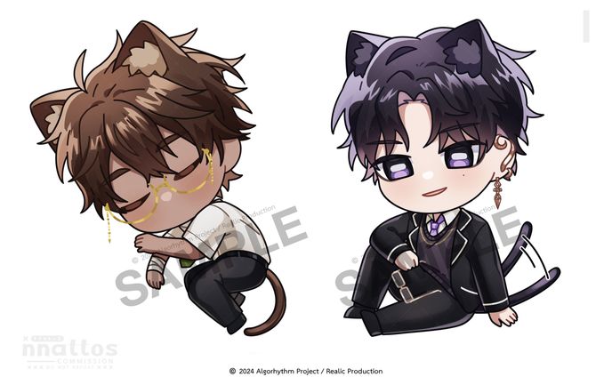 Commission : Keychain Illustration