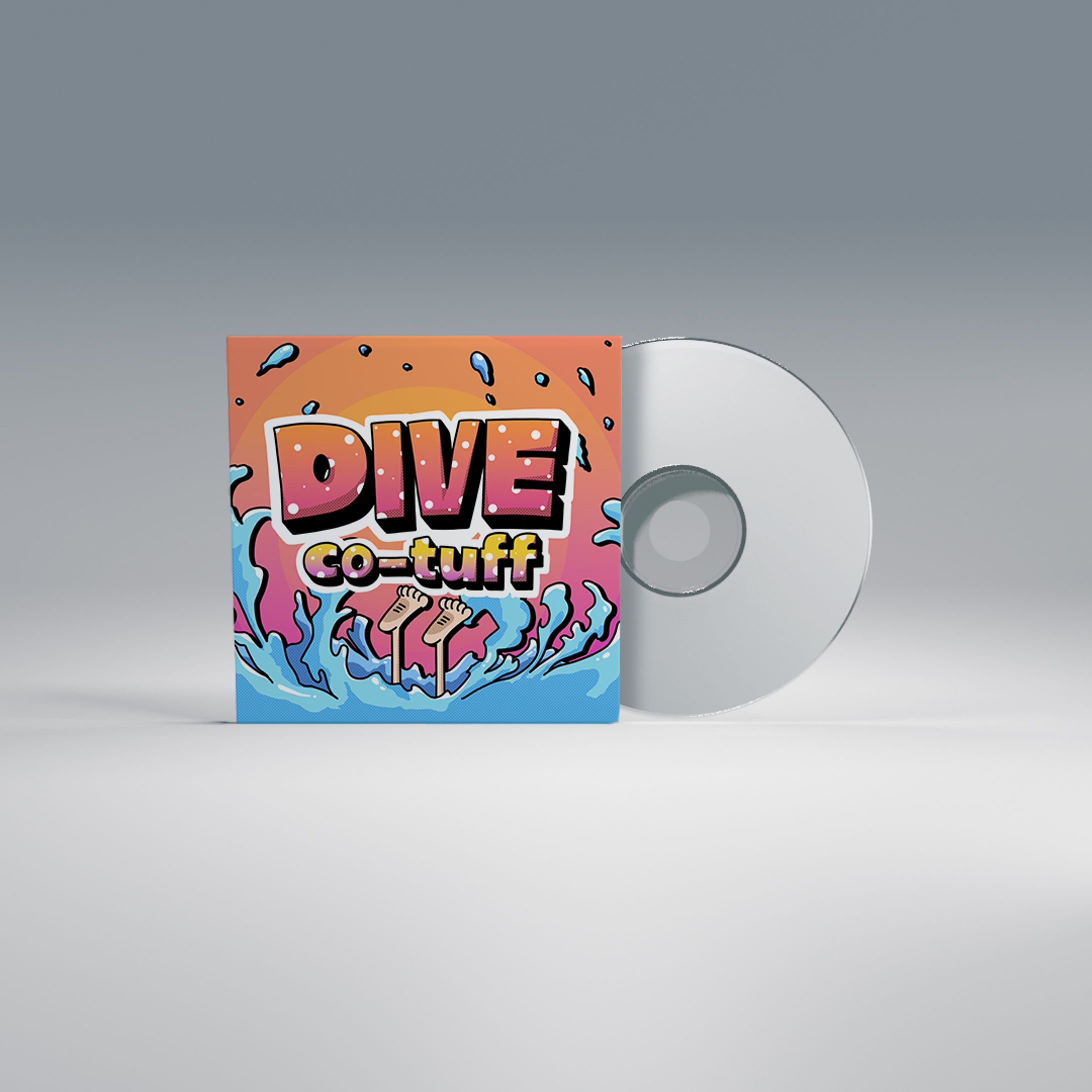 「DIVE」CDジャケットデザイン-1