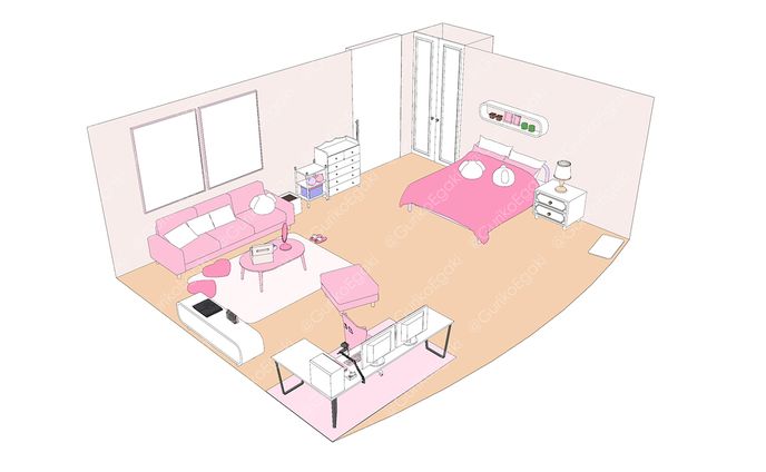 犬山たまきさんのお部屋・コンセプトイメージ