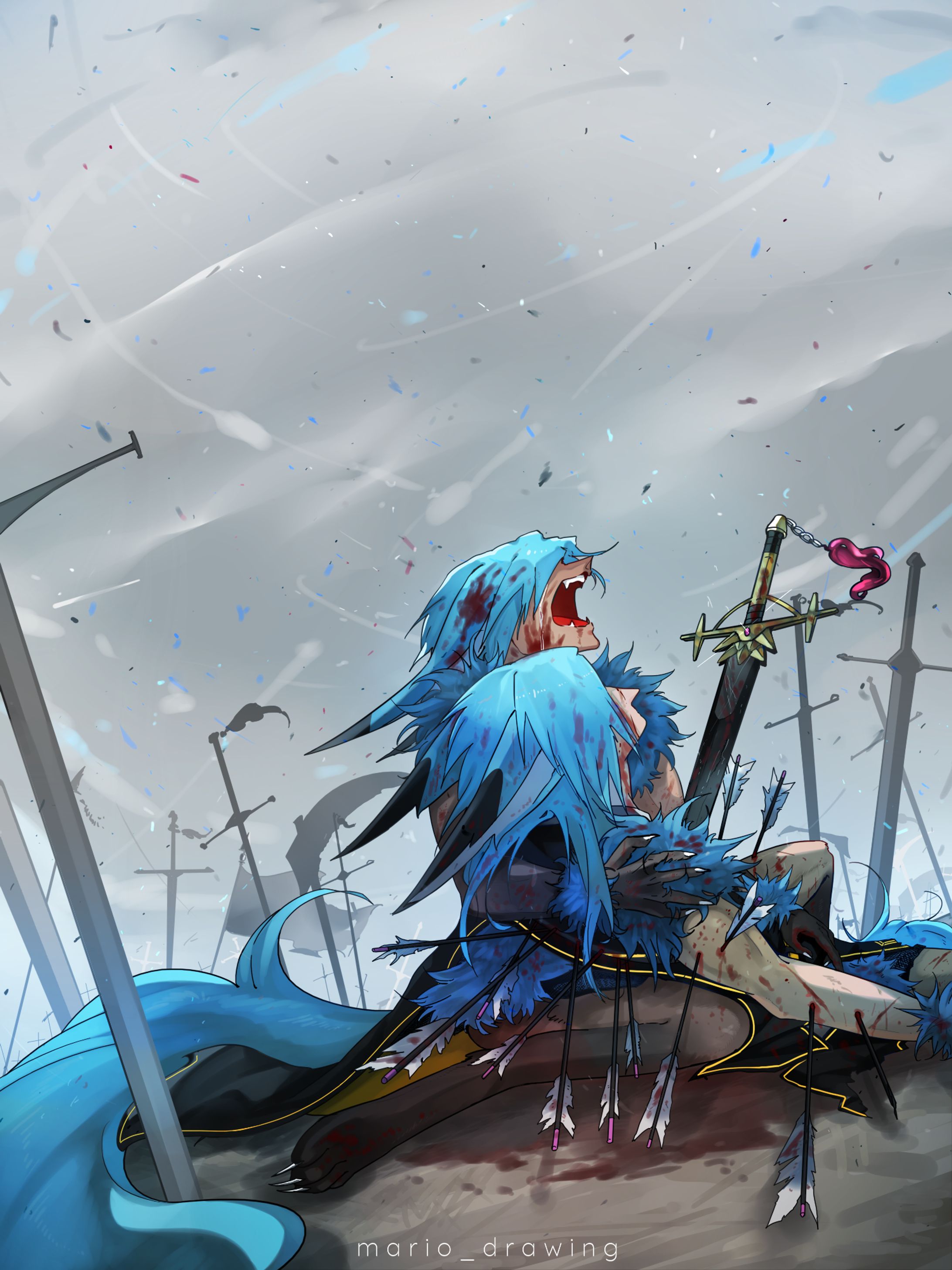 アニメ塗り：一次創作-1