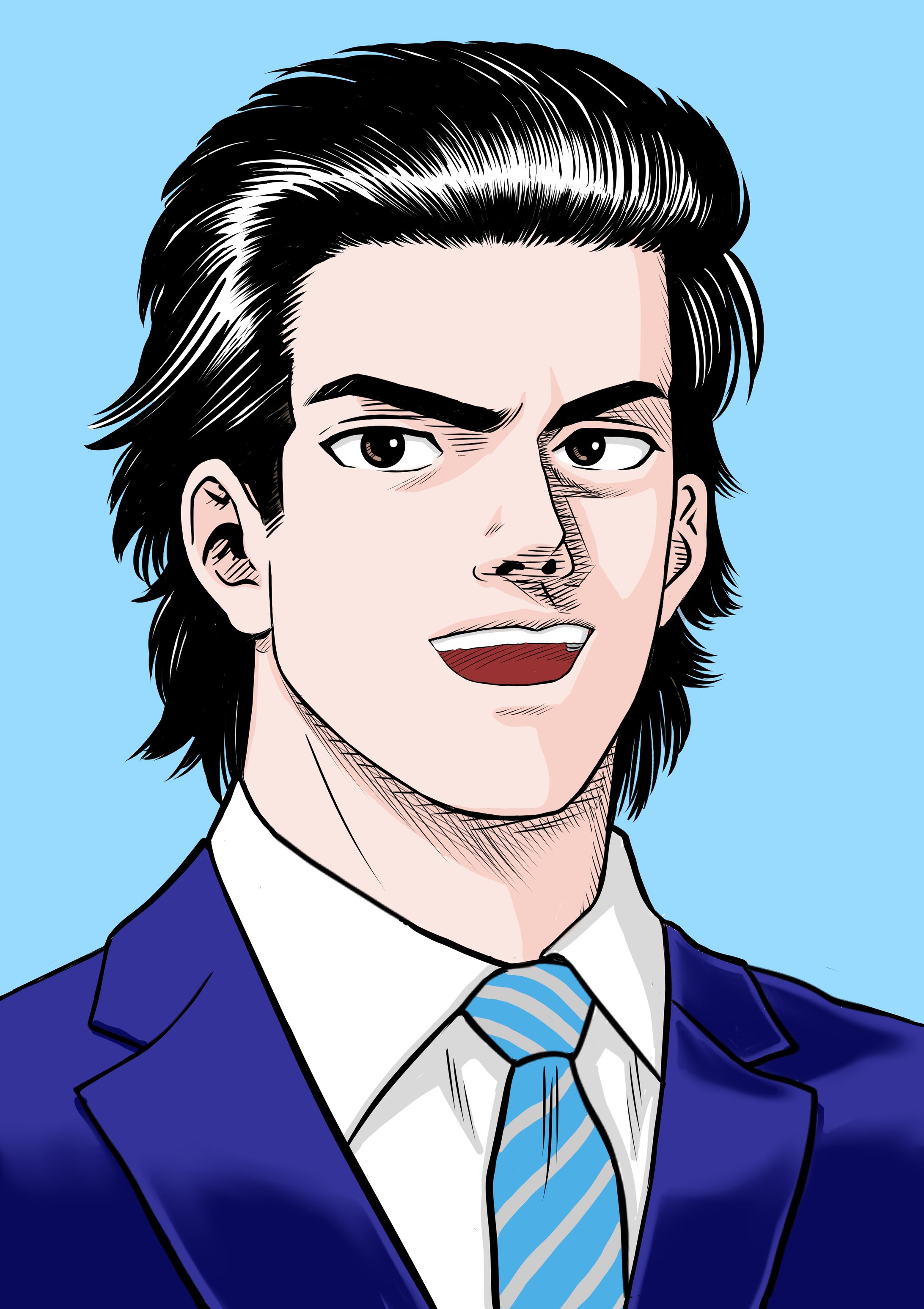 青年誌風　サラリーマンABE-1