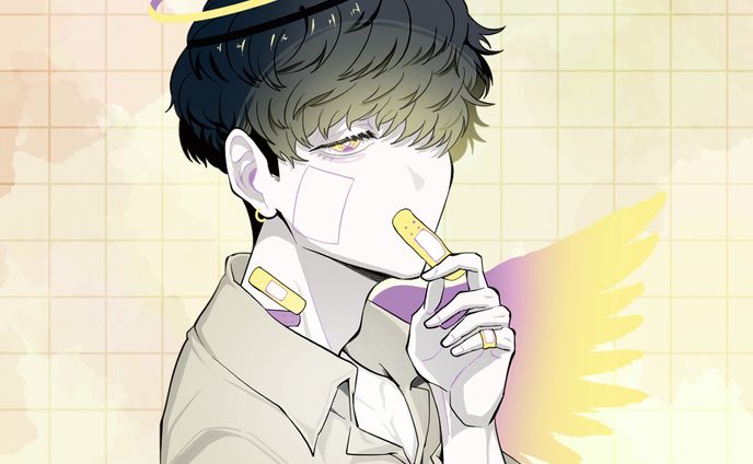 【B-SIDE LABEL】傷だらけYシャツ天使３種
