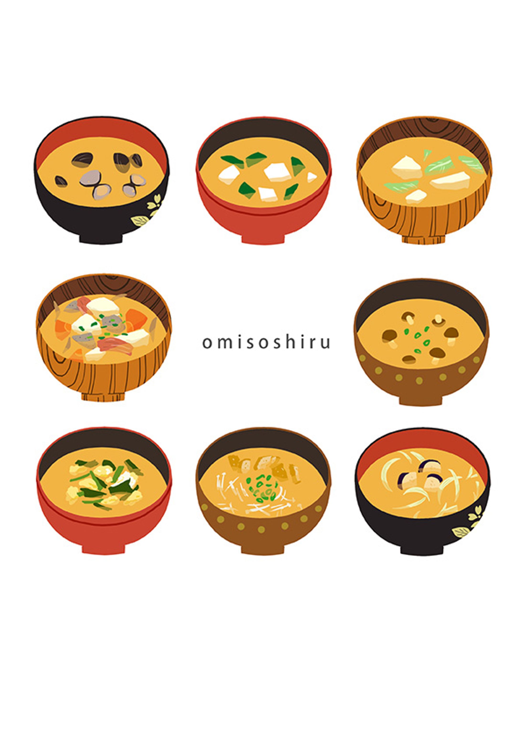 お味噌汁いろいろ-1