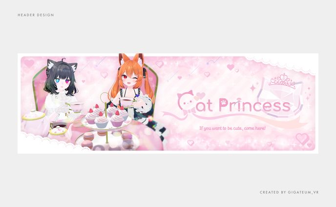 HEADER DESIGN - CatPrincess