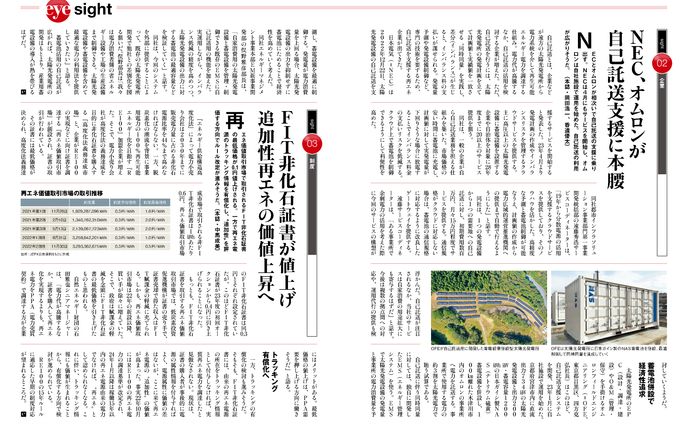 PVEYE2023年02月号　NEC、オムロンが自己託送支援に本腰