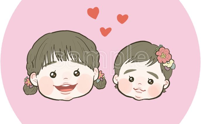 似顔絵千本ノック！、子供