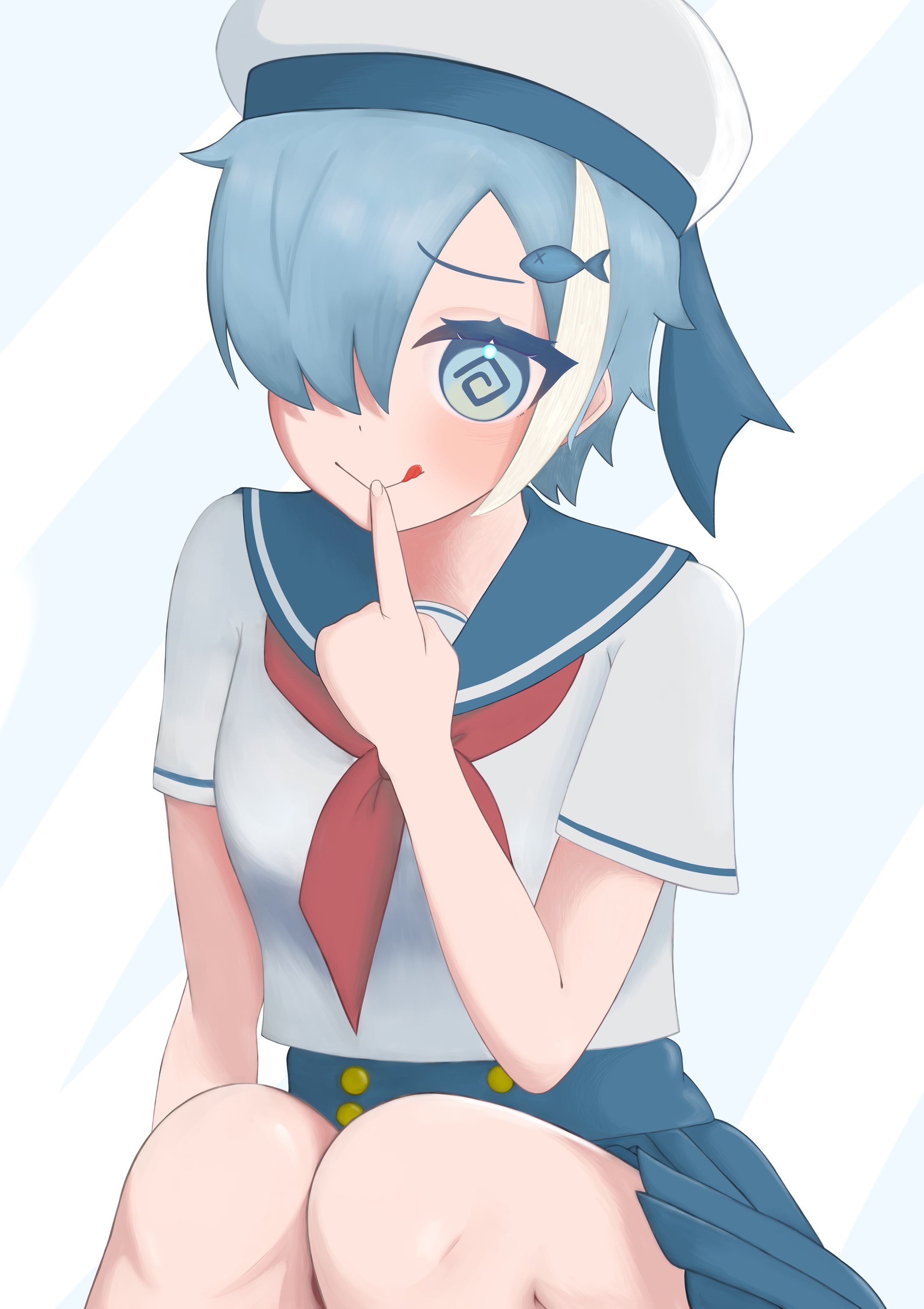 しめさばちんねるさんファンアート-1