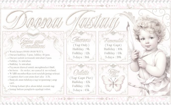 Custom Price List Jastag — @sjzyy