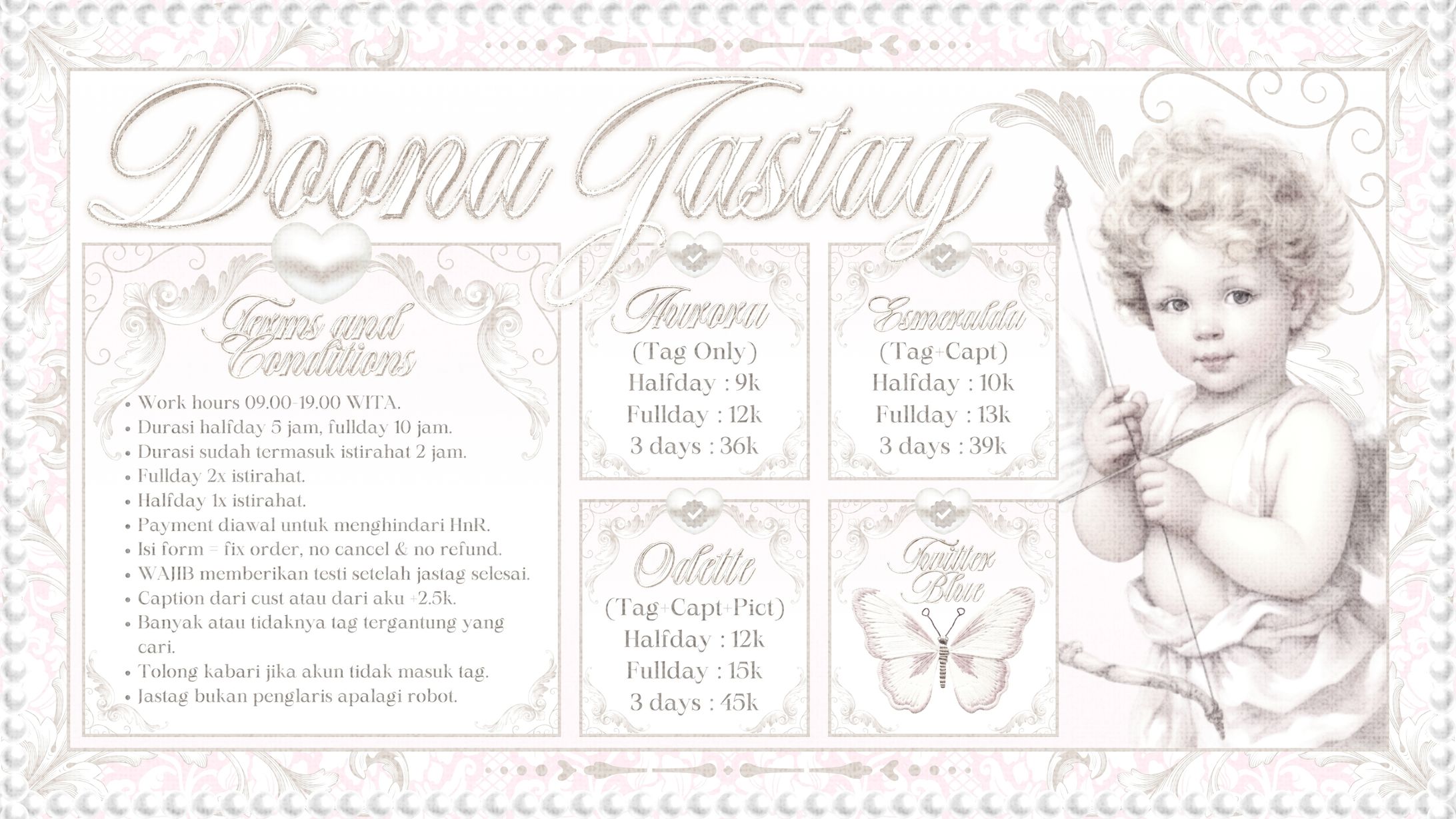 Custom Price List Jastag — @sjzyy-1