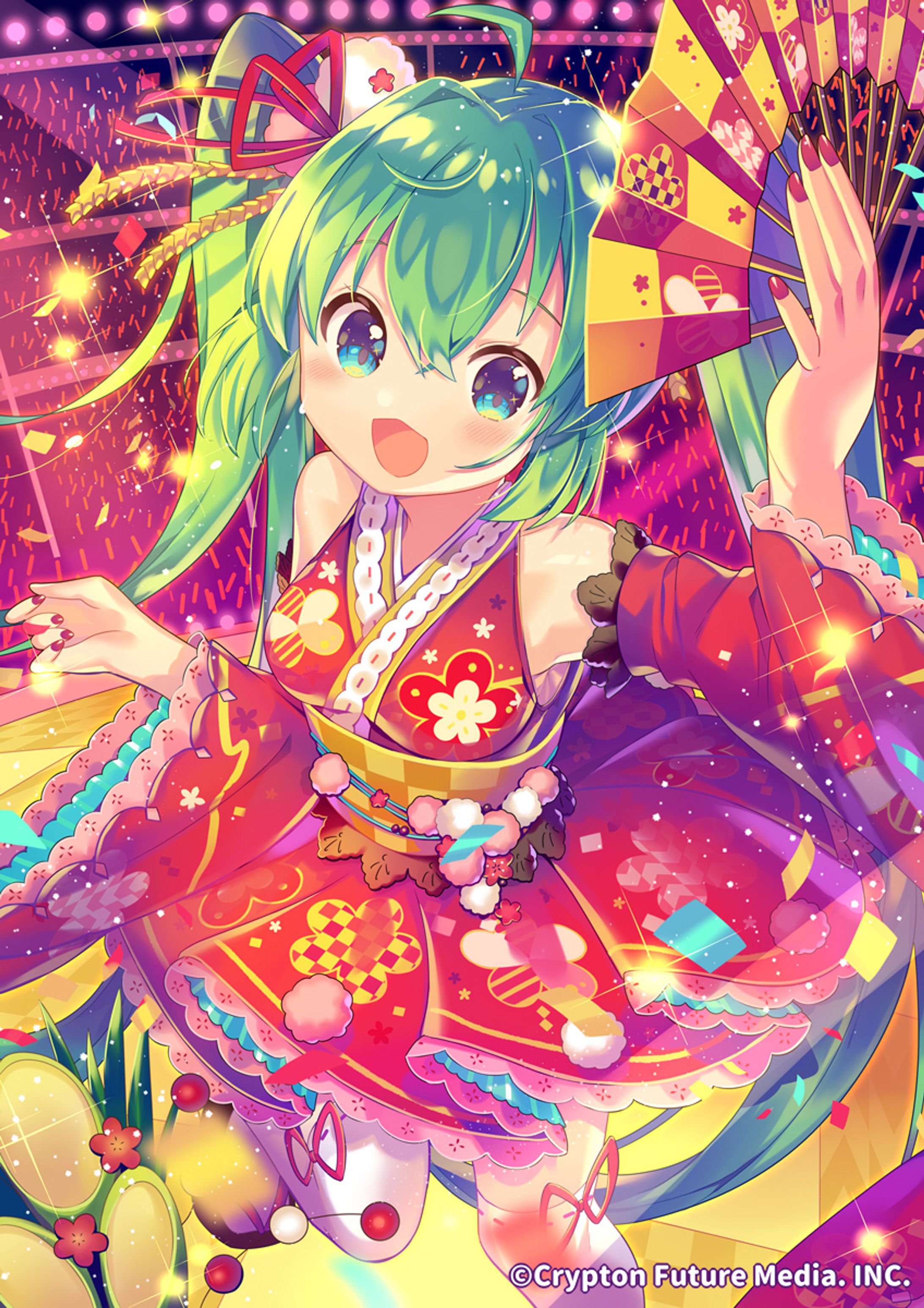 初音ミクぐらふぃコレクションなぞの音楽すい星-1
