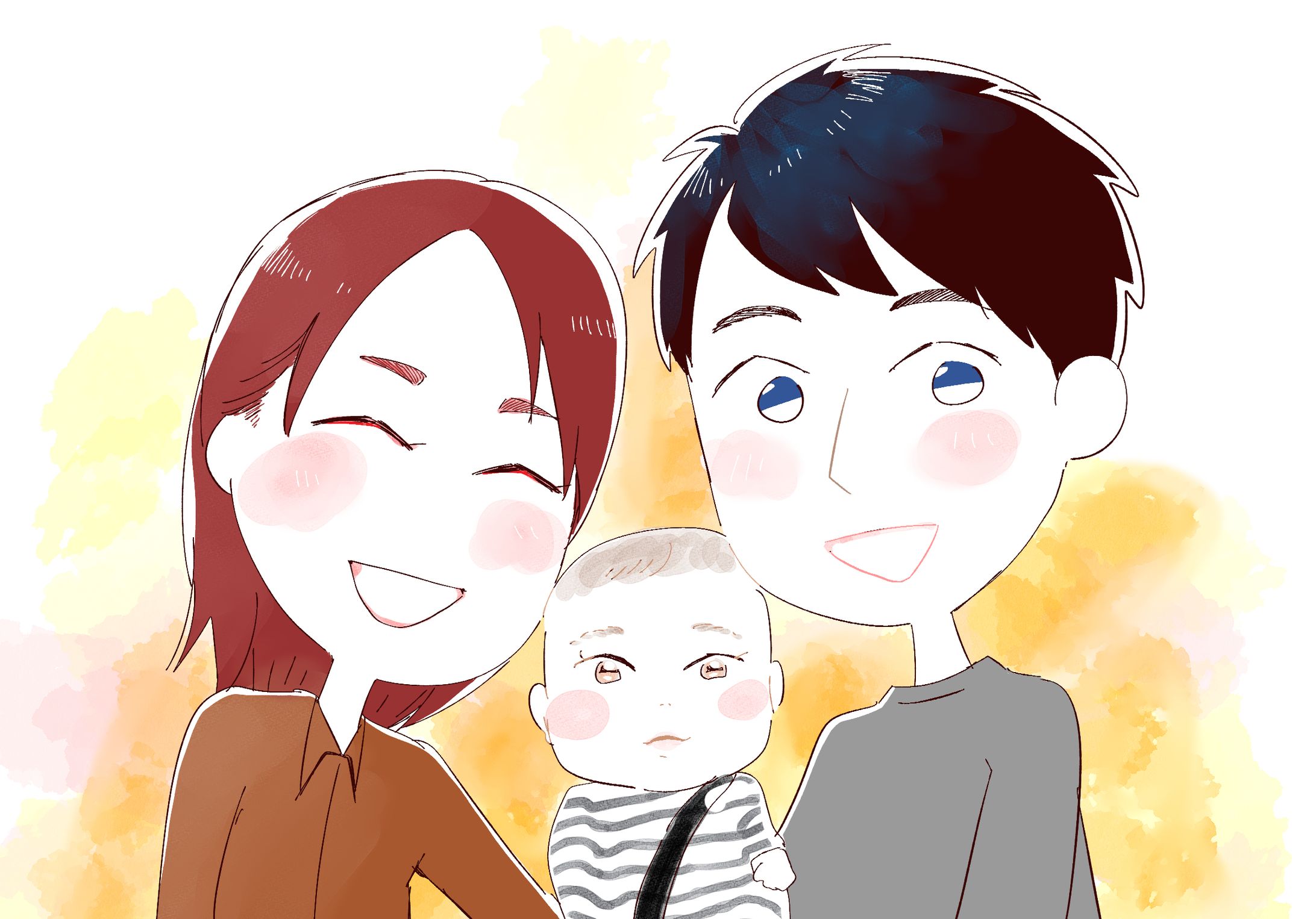 企画でプレゼントした似顔絵です①-1