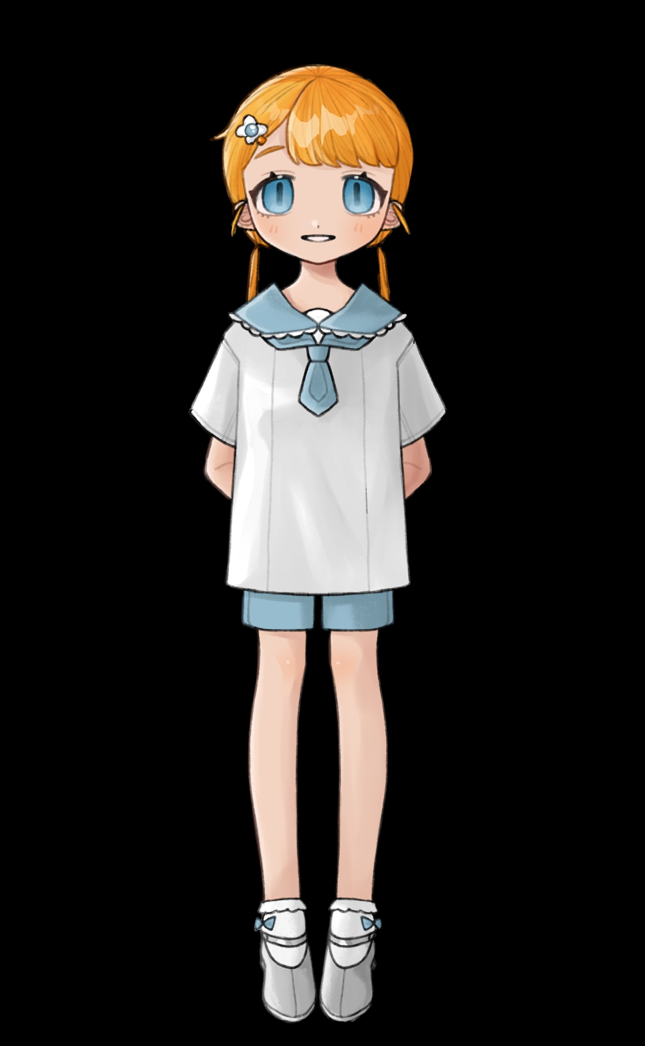 TRPGの探索者の立ち絵を描きました-1