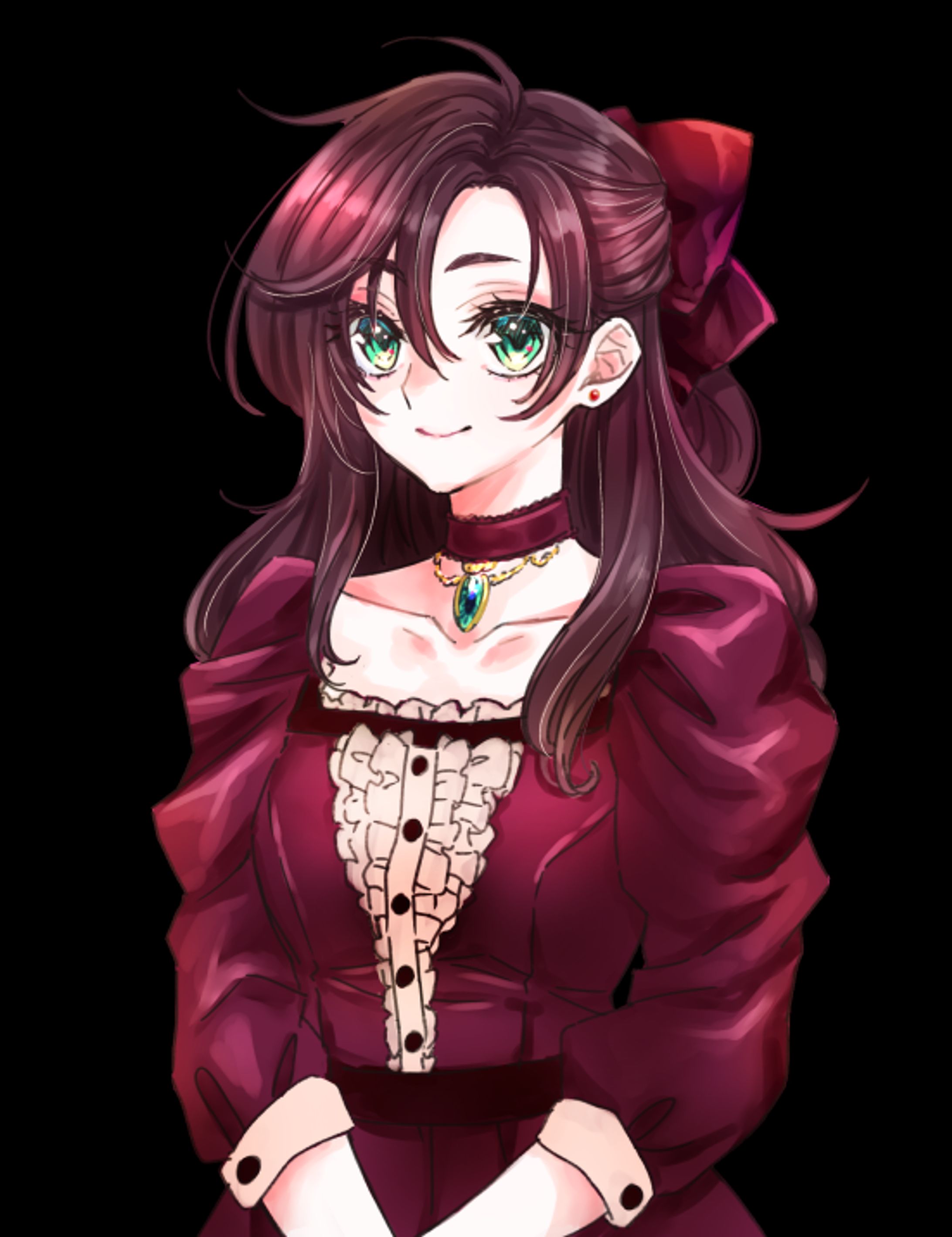 マダミス用立ち絵イラスト｜汐耶サイ/2021.4.24-1