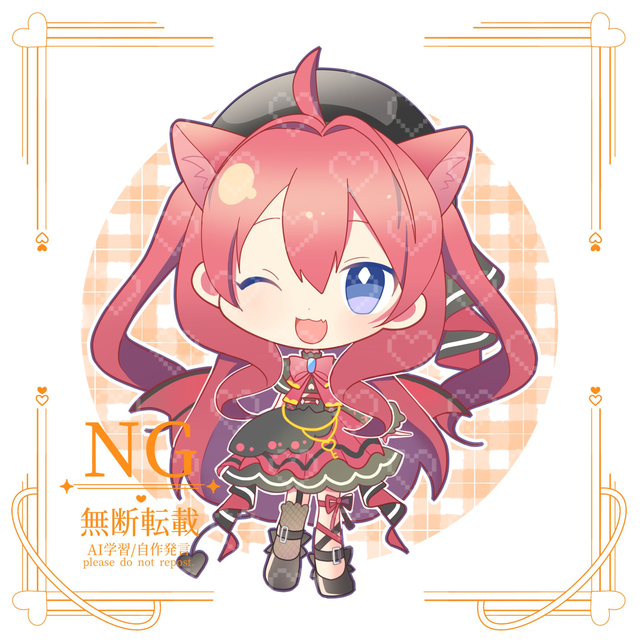 【commission】個人様 ミニキャライラスト-1