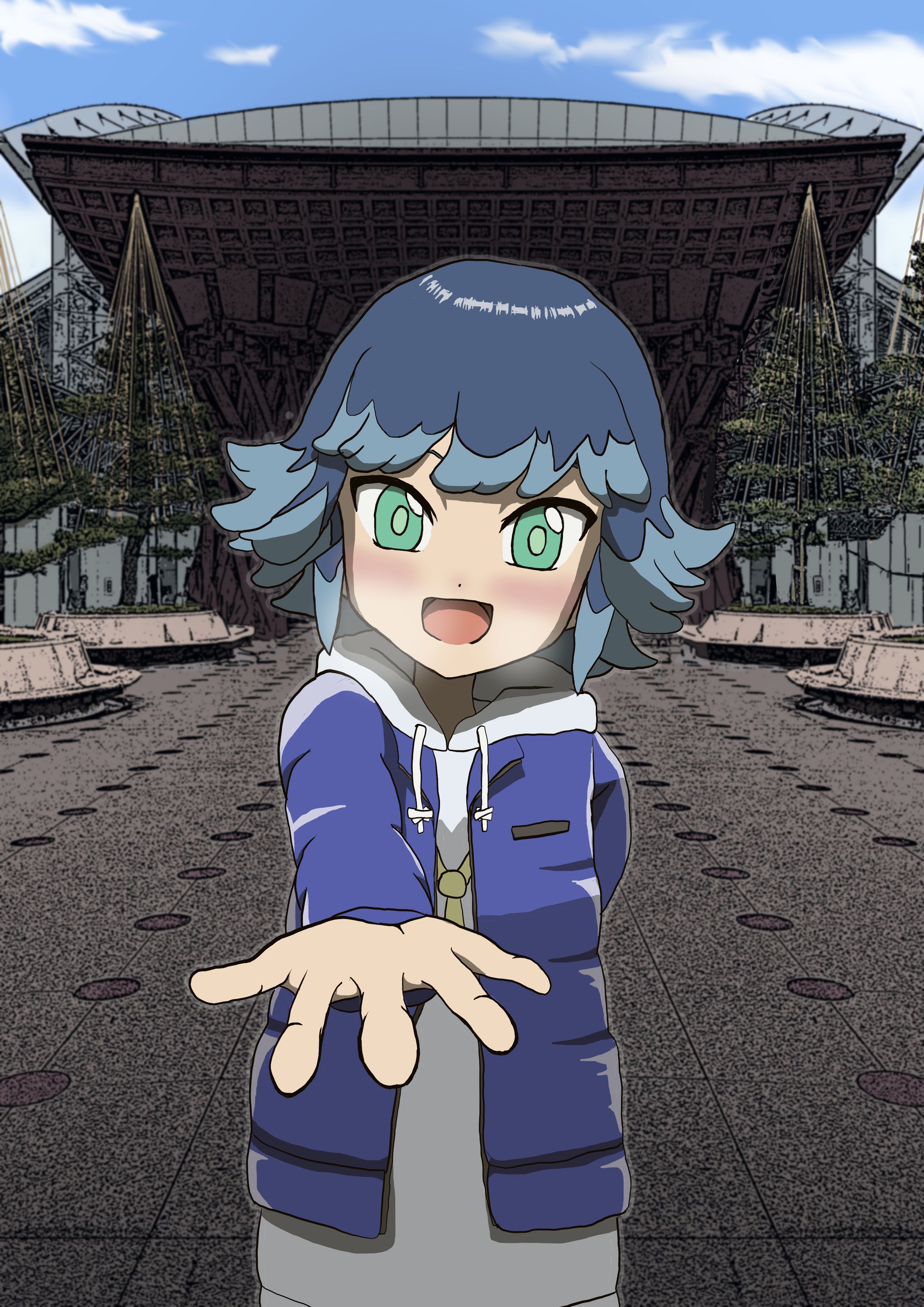 姫川フブキ「今日はエスコートしてくださいね！」-1