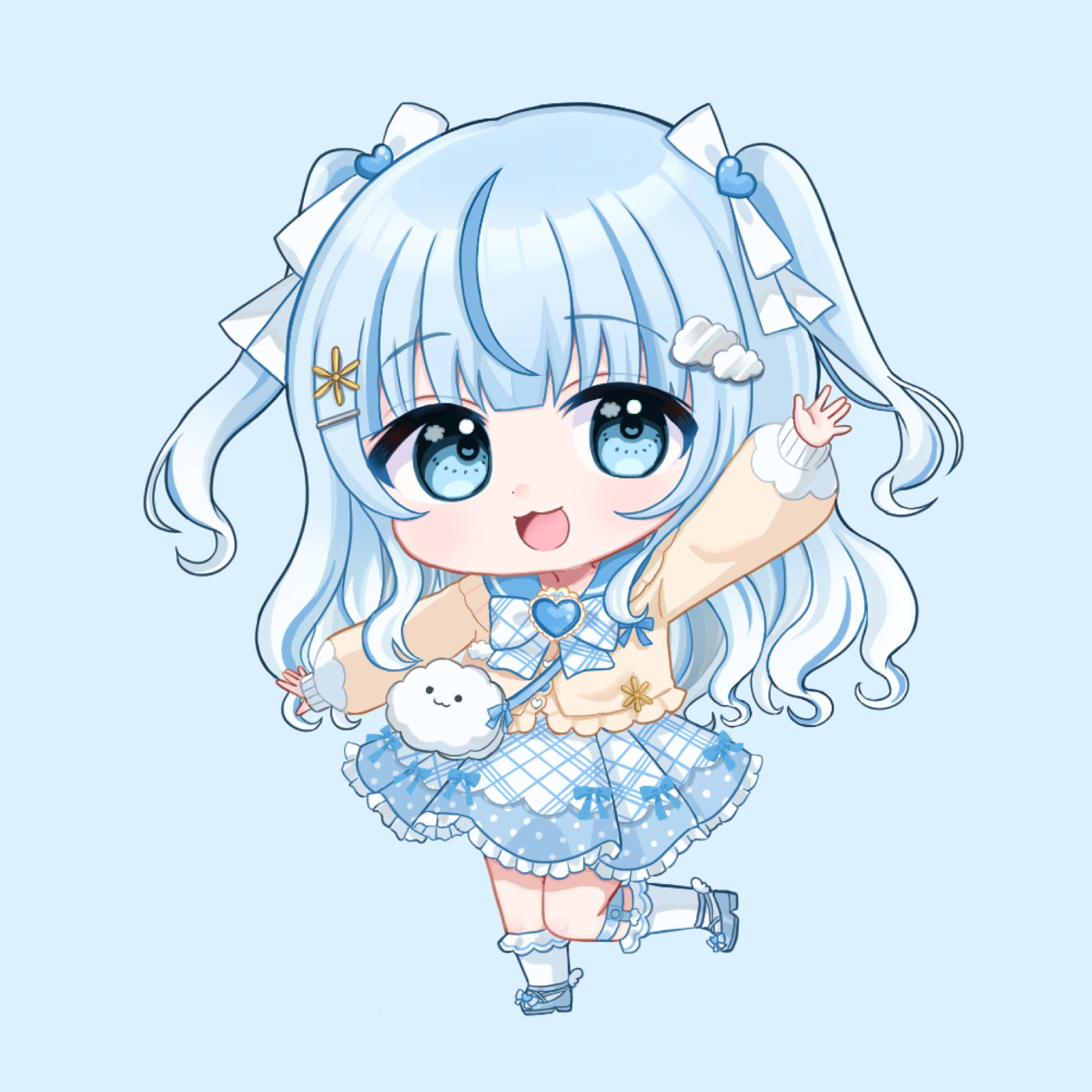 綿雲さとう様SDイラスト-1