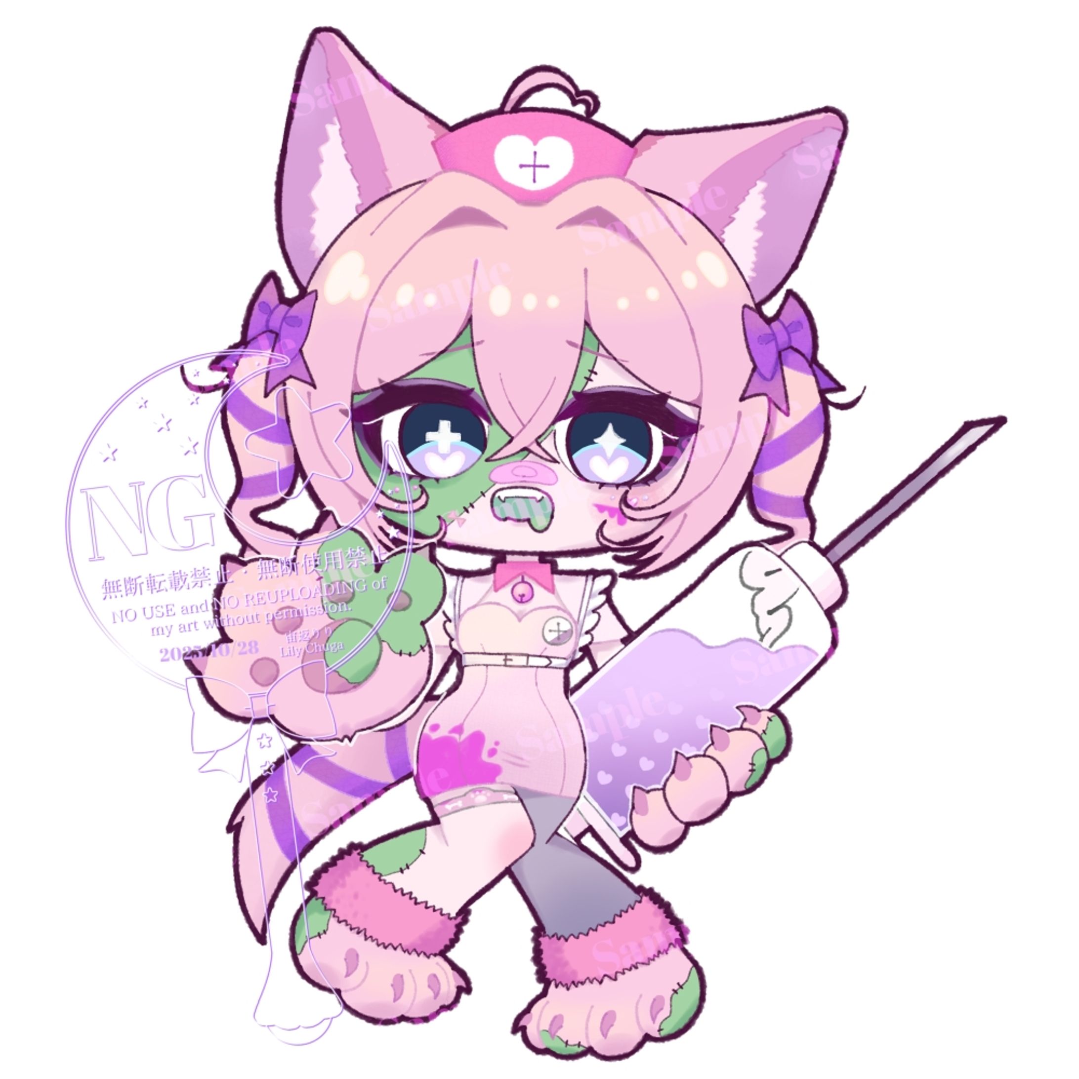 にひる糖様 2等身ミニ ハロウィンご依頼-1