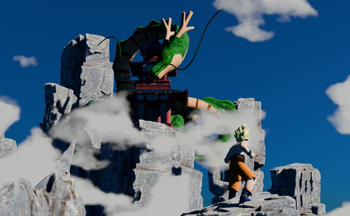 kastil japan mountain evee