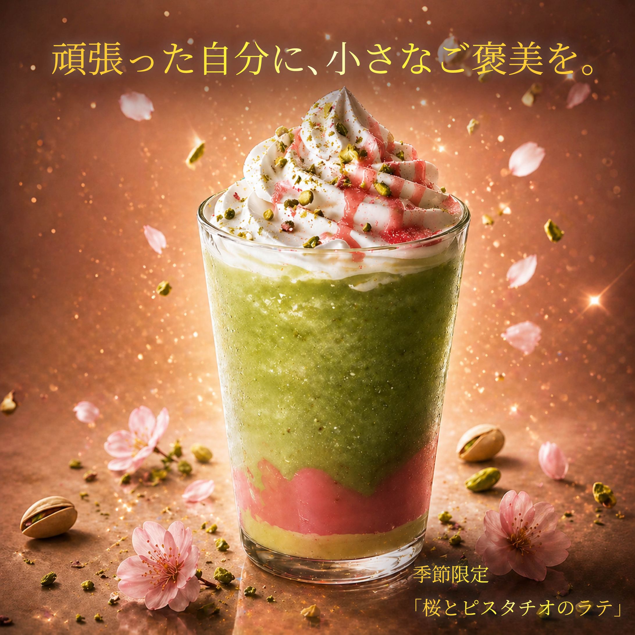 【Instagram投稿デザイン】カフェ新作紹介-1