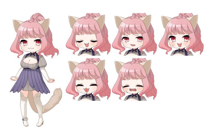 キャラクター表情1