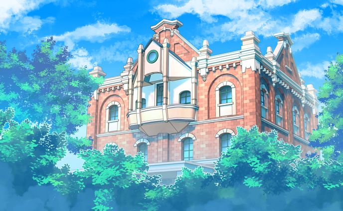 自作3Dモデルのレタッチ背景