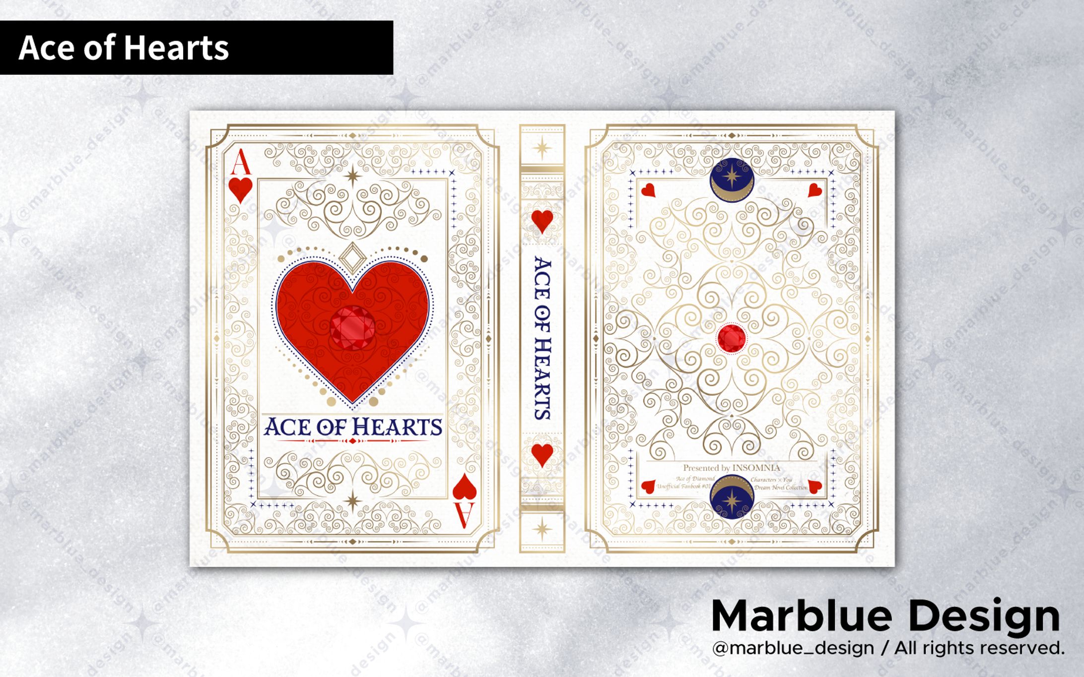 同人誌表紙『Ace of Hearts』-1