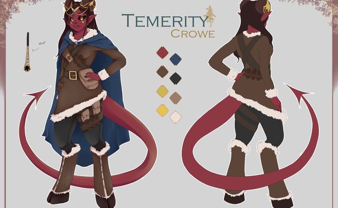 Temerity Crowe Character Sheet