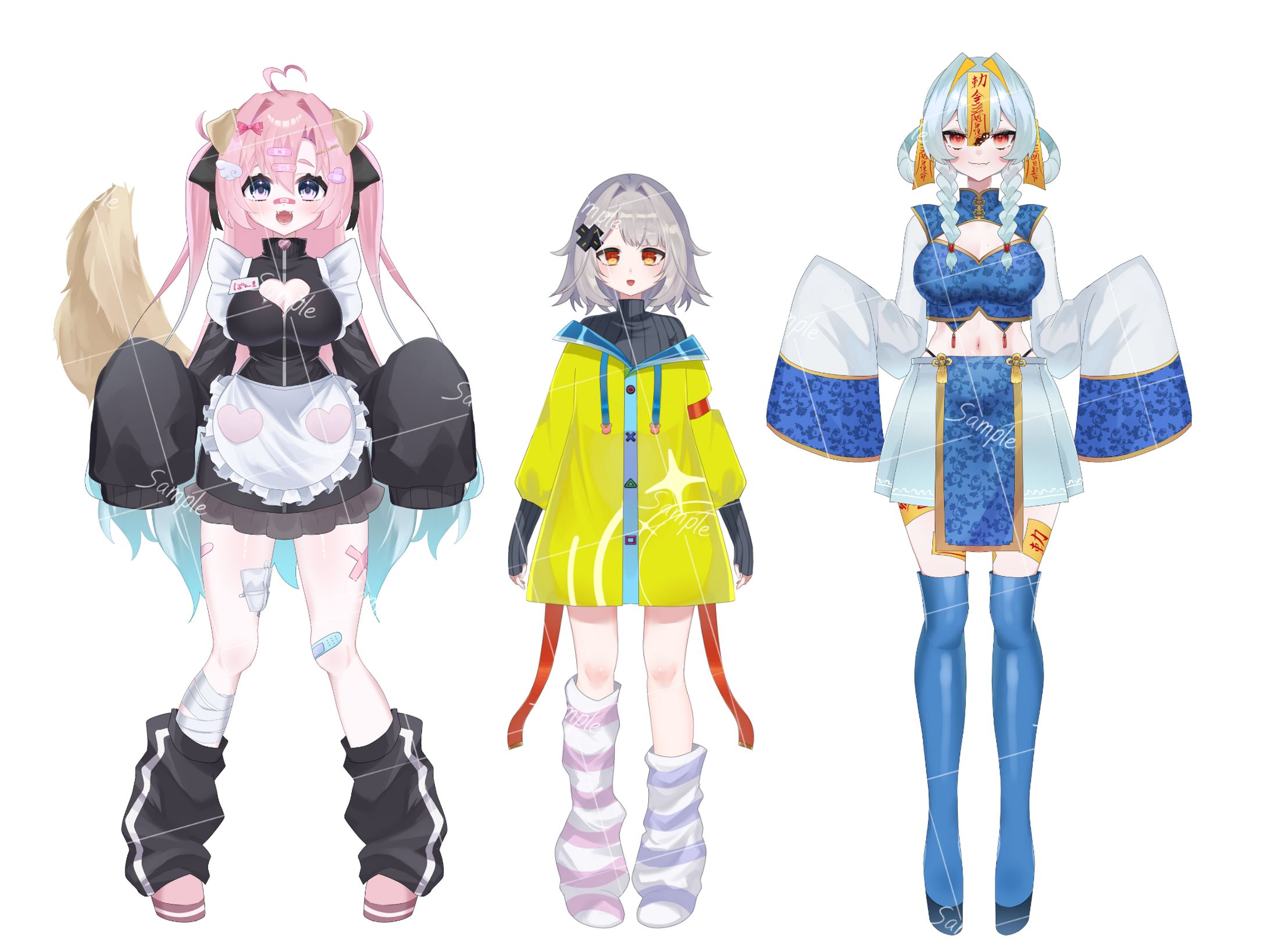 live２ｄ用　パーツ分けイラスト-1