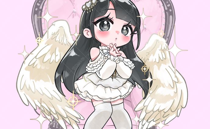 舞々悪魔様 アクキー用イラスト