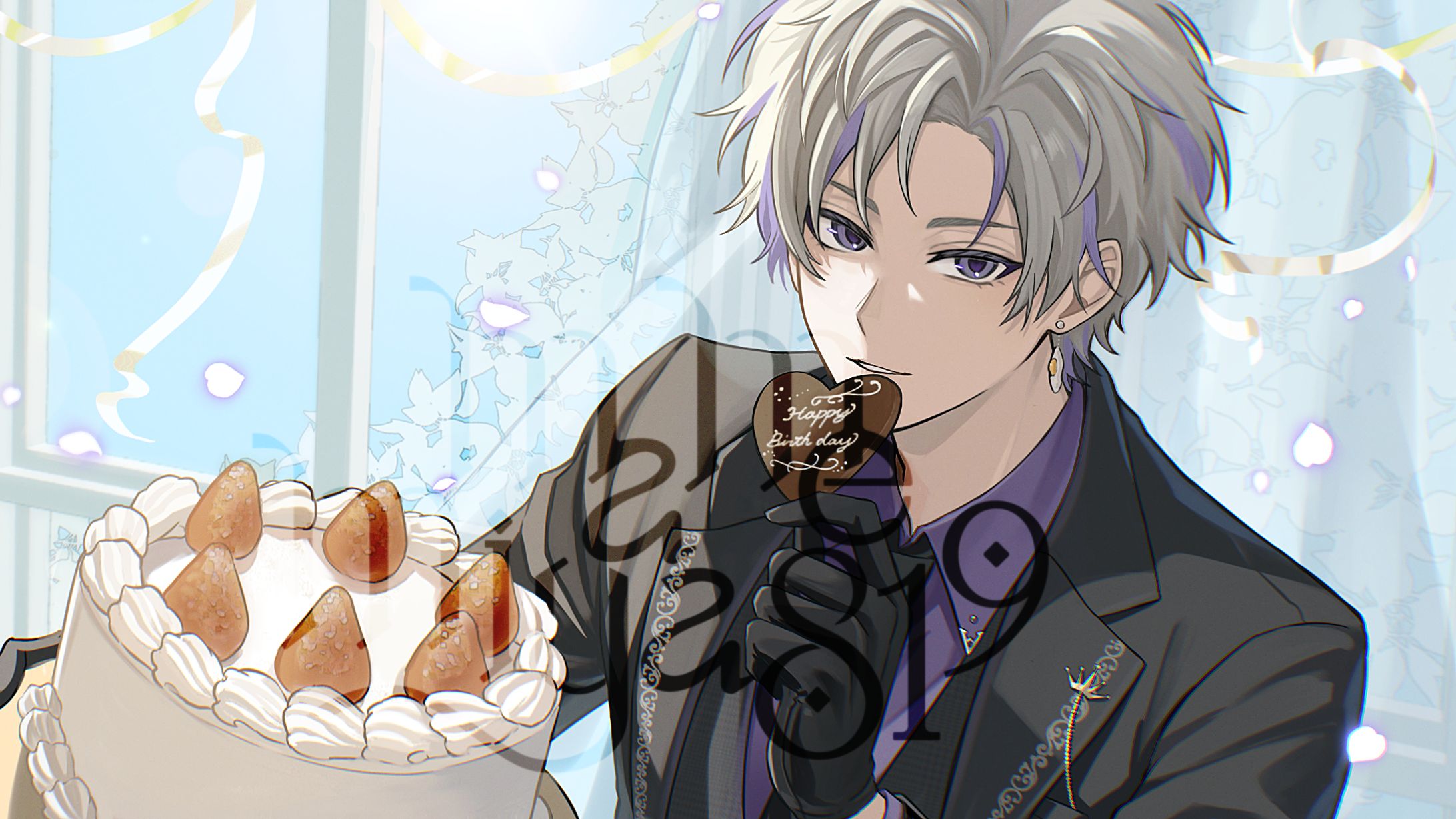 【お仕事】末吉かき様宛　お誕生日イラスト -1