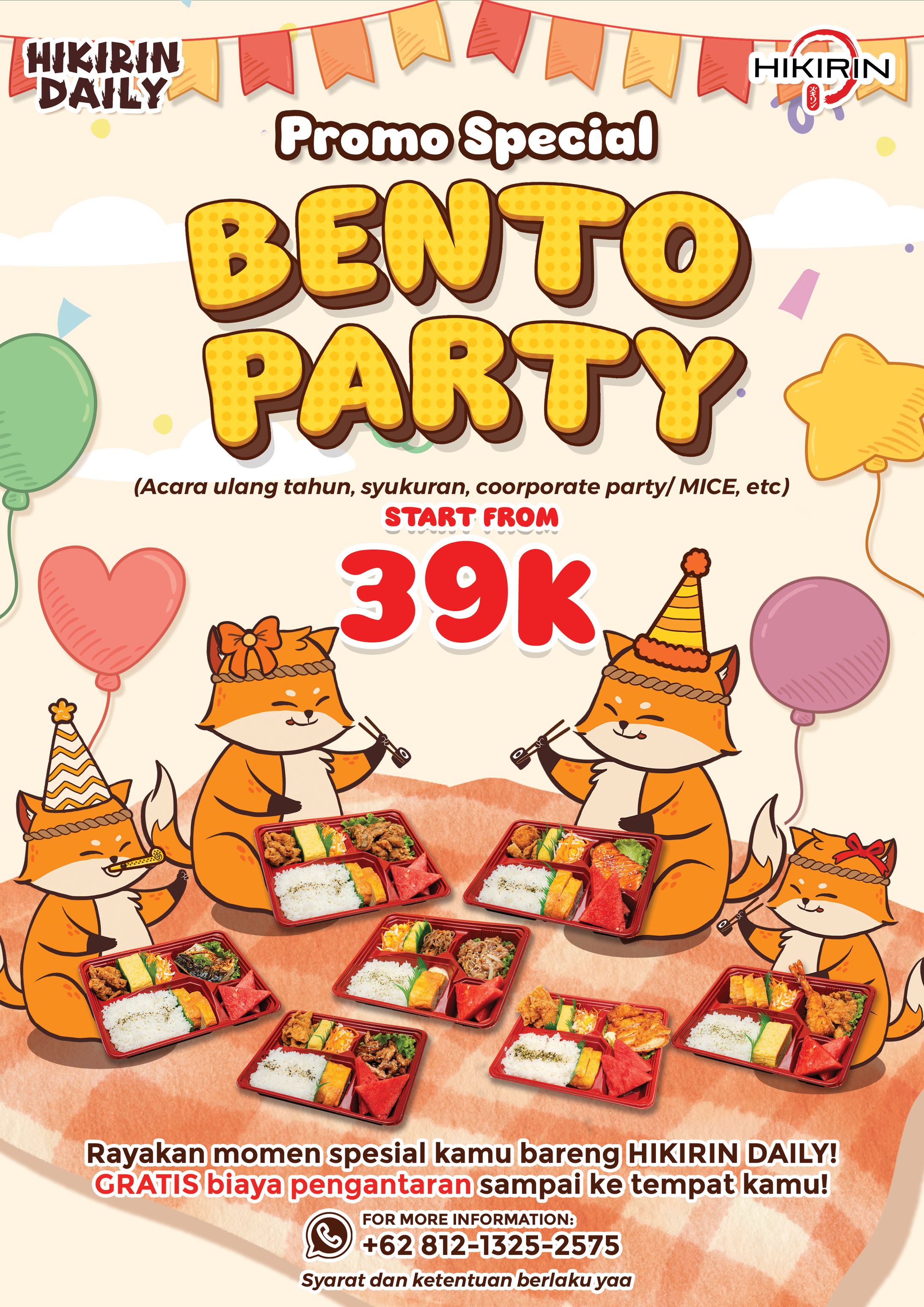 HIKIRIN DAILY BENTO PARTY-1