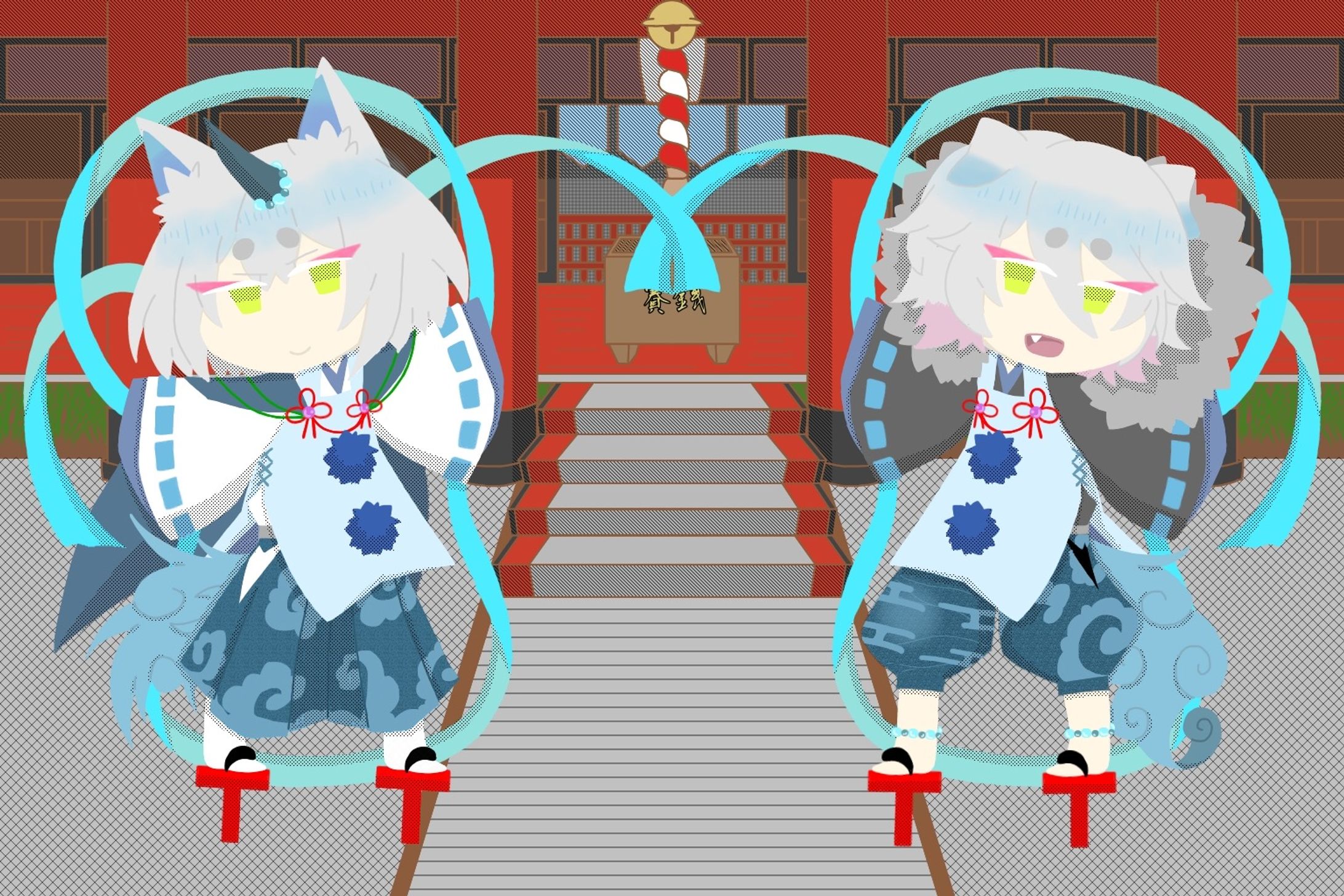 社之護使犬/獅-1