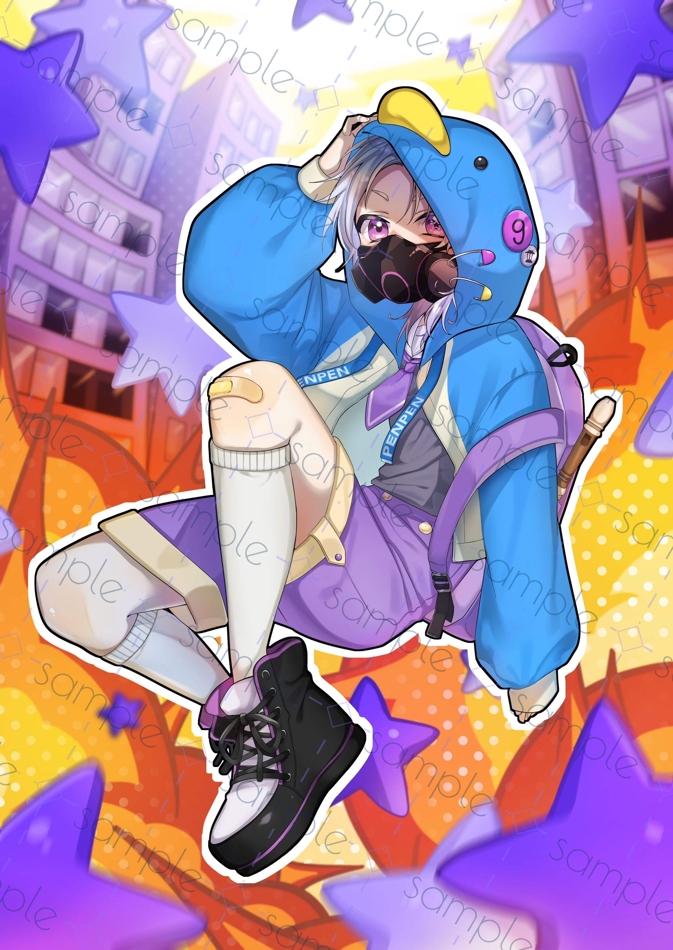 ぺんぺん様/1枚絵(フルデザイン)-1