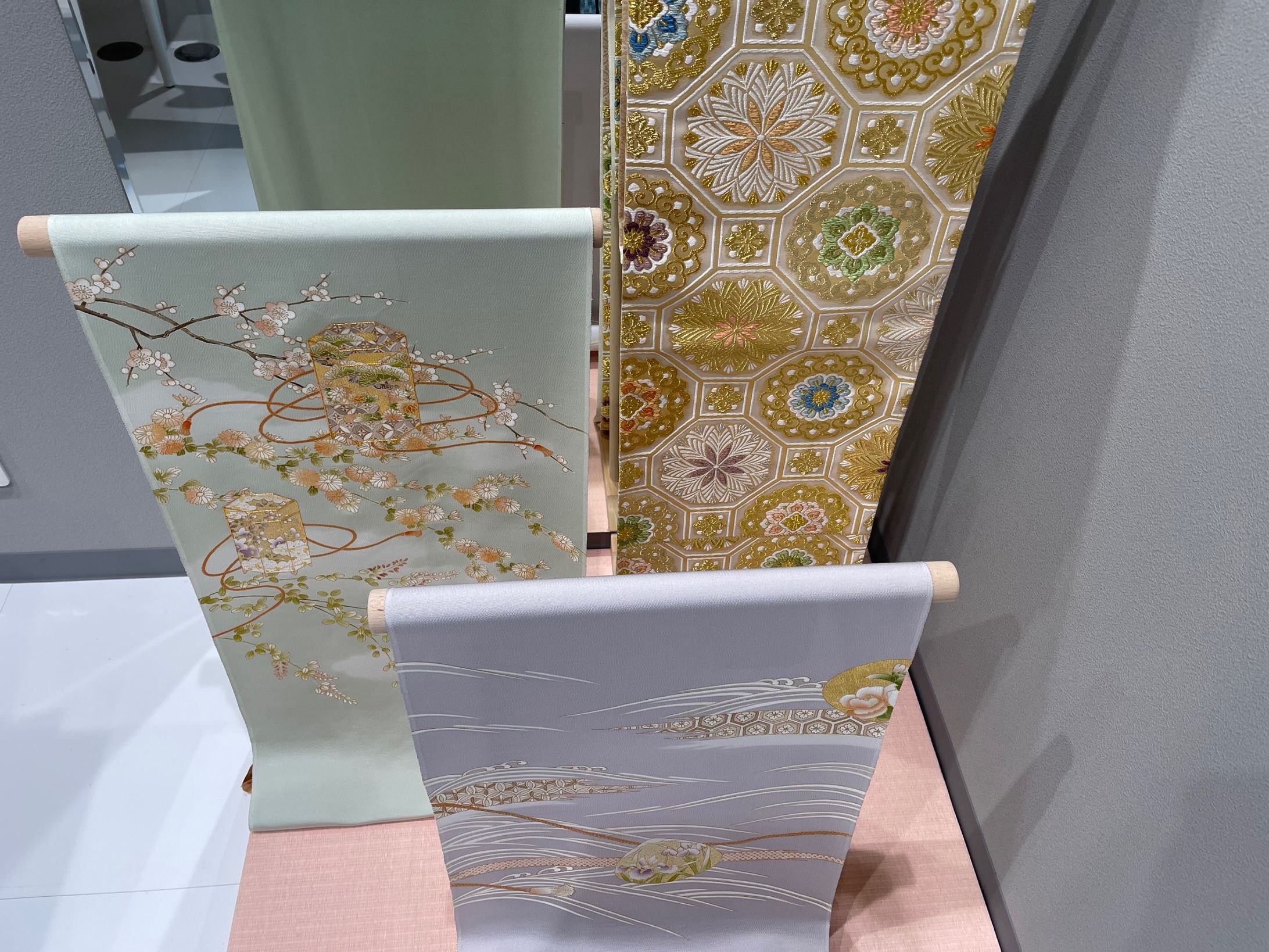 呉服店展示会のための個人ディスプレイ講座-1
