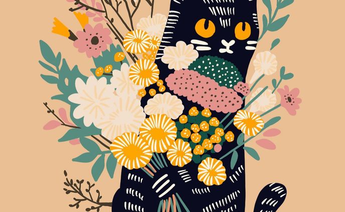 イラスト作成、animated