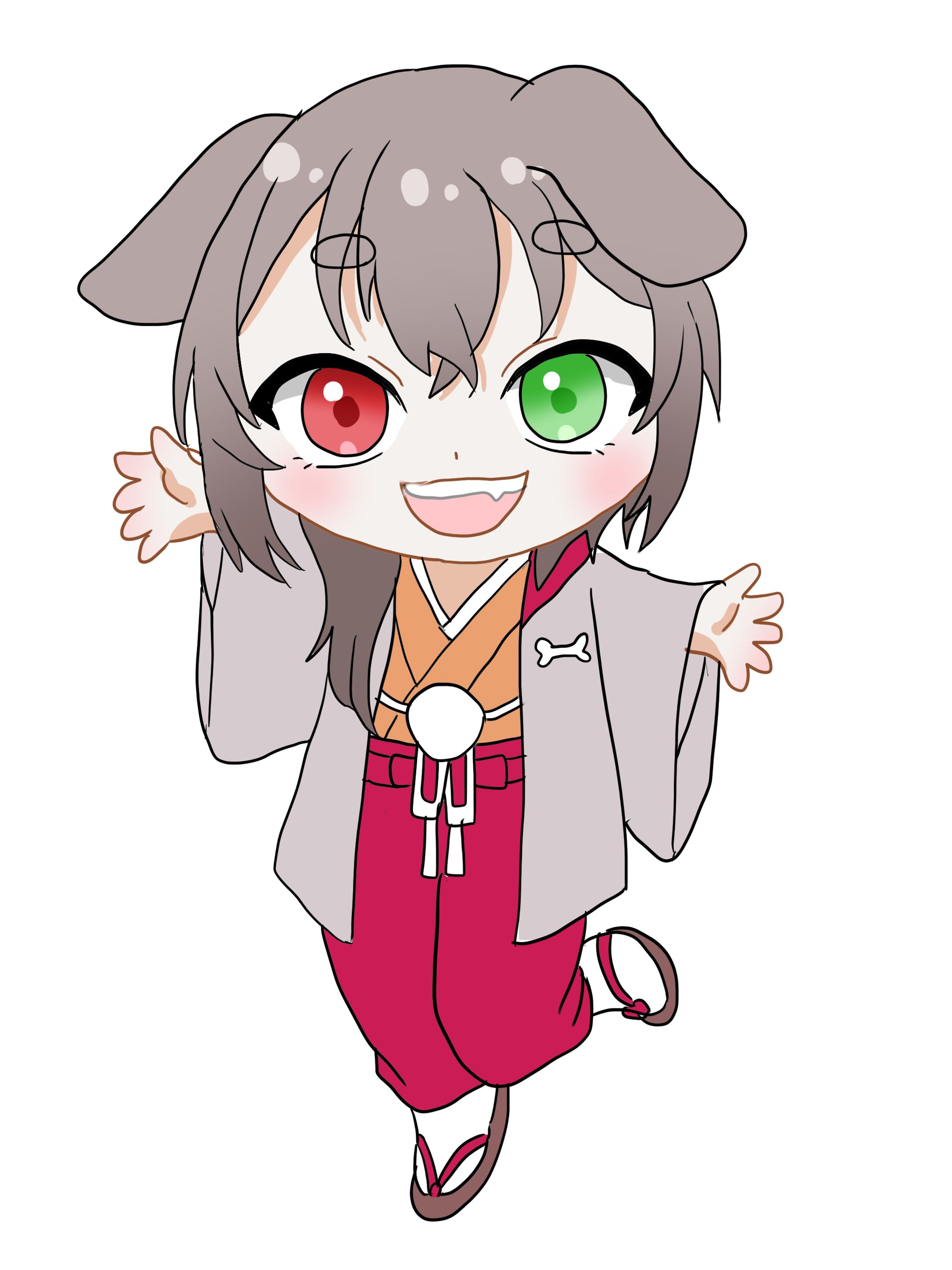 動物シリーズSDイラスト①-1