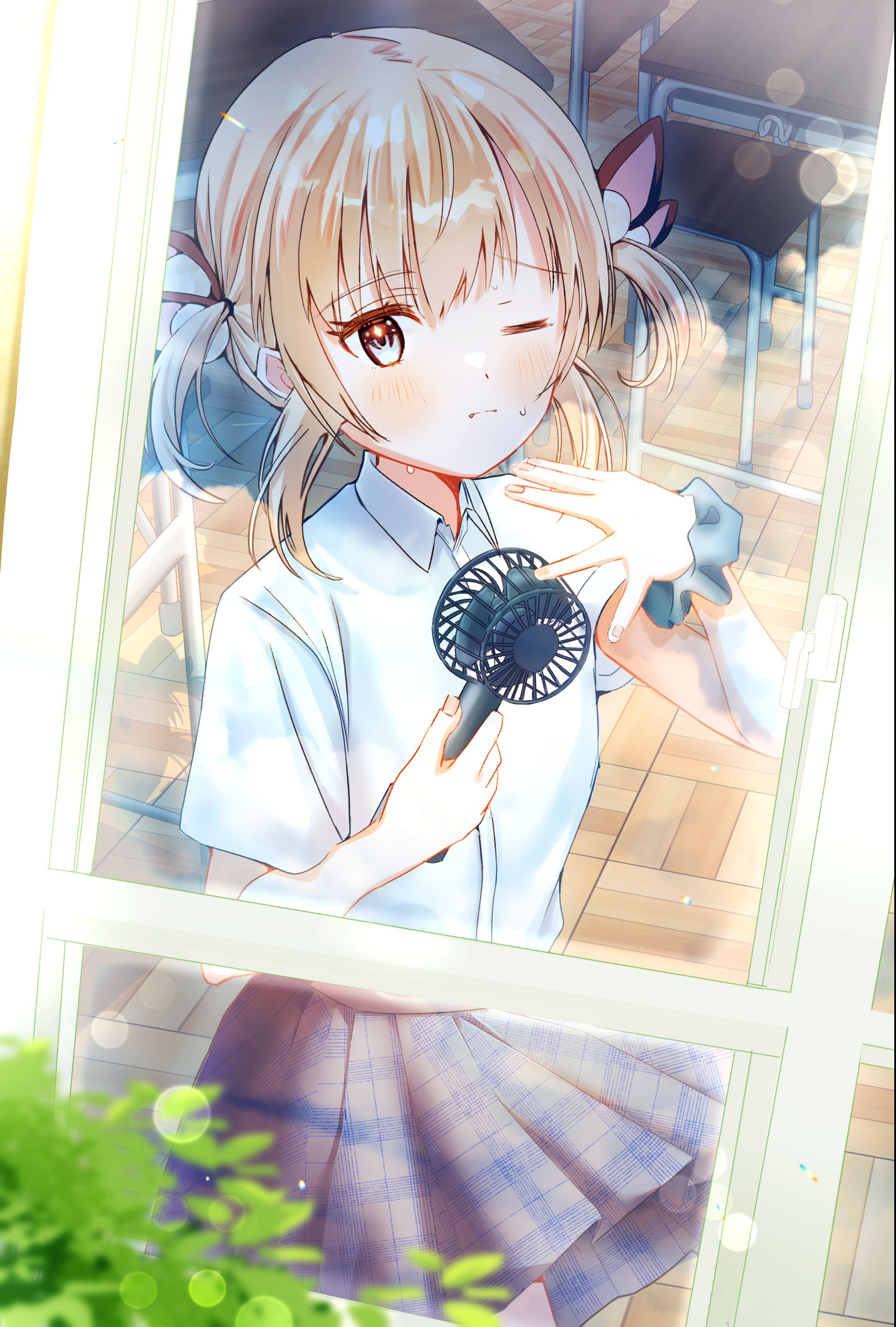 暑いね-1