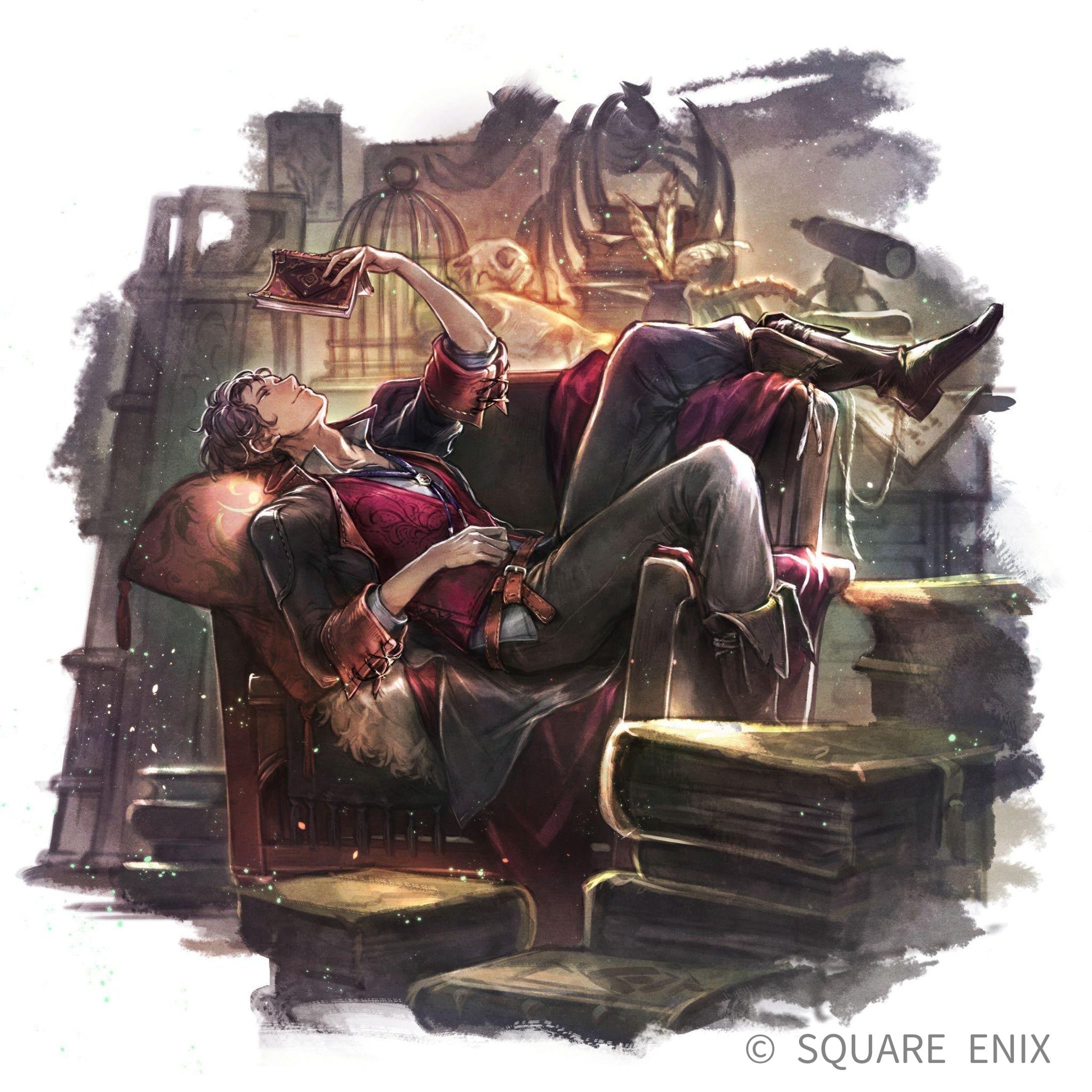 【大陸の覇者】キャラクターイラスト　SQUARE ENIX様-1