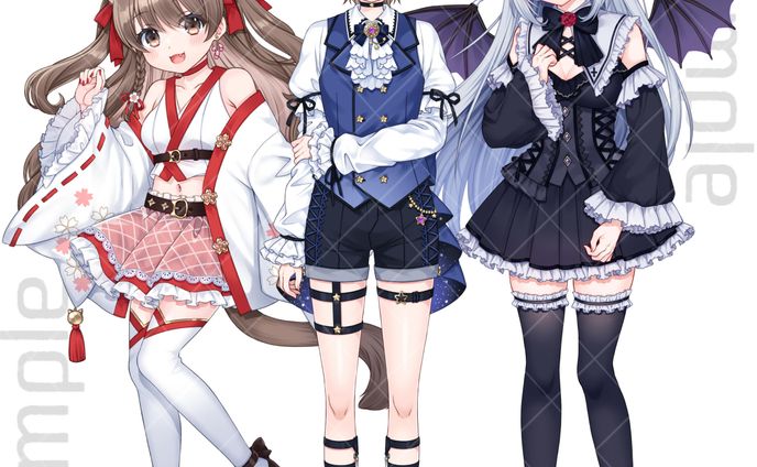 オリジナル立ち絵