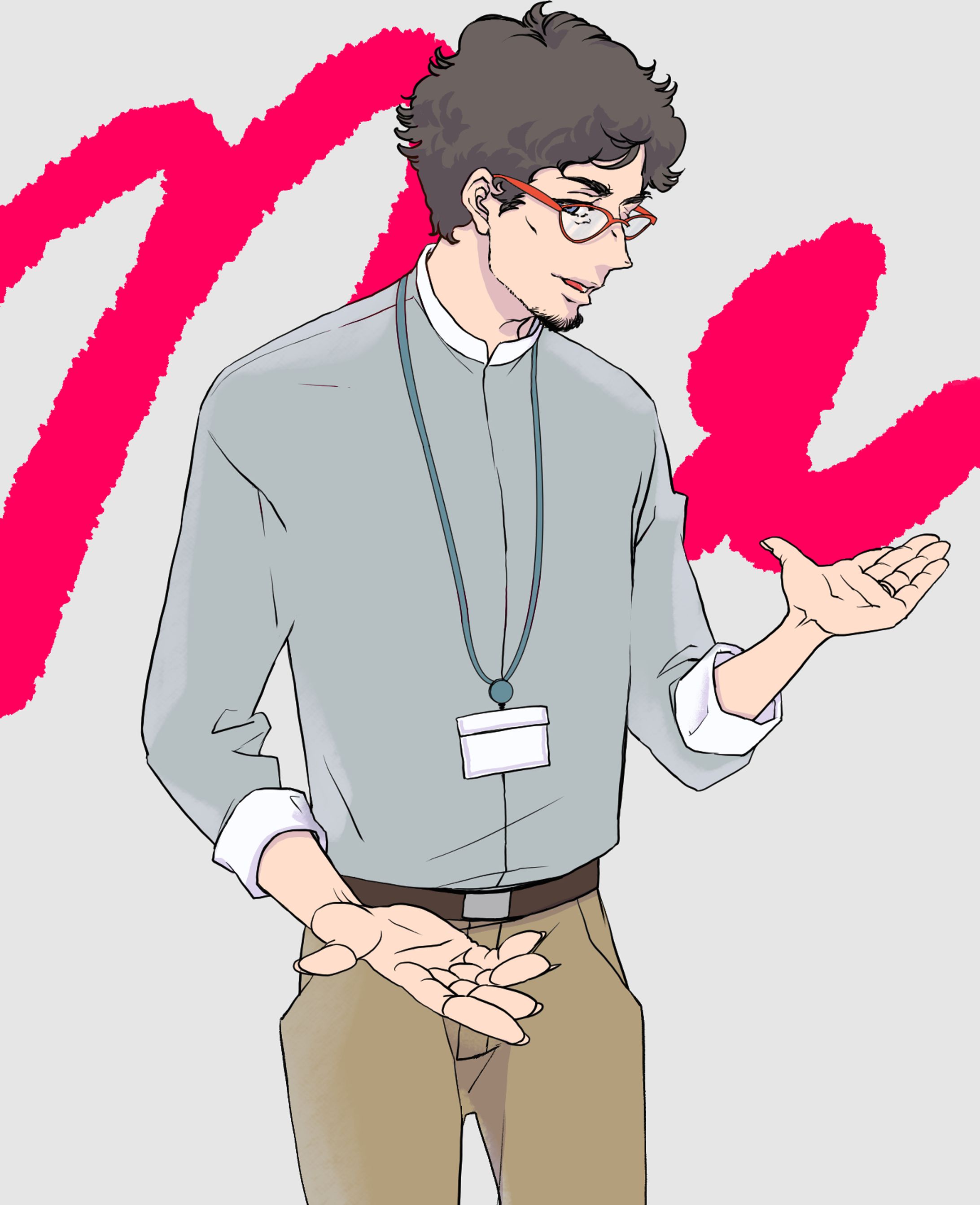 ヒゲおじさん-1