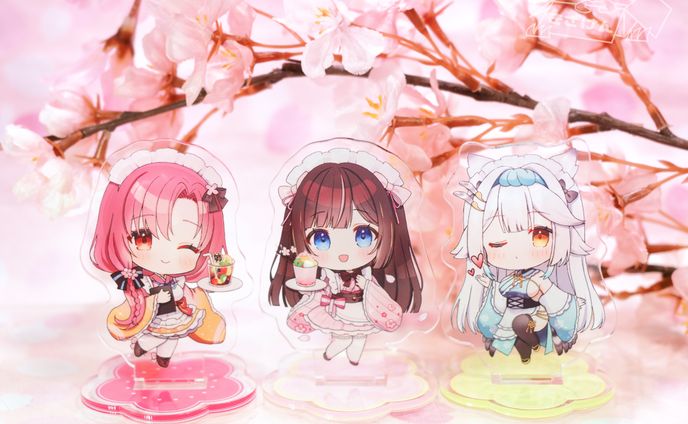 アイテム撮影(アクリルスタンド)