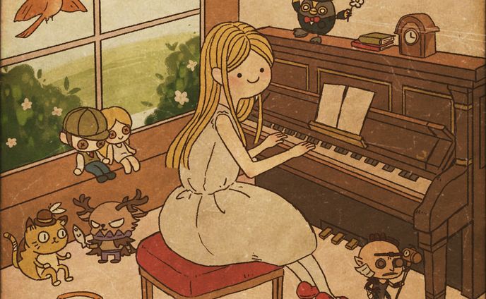 絵本風