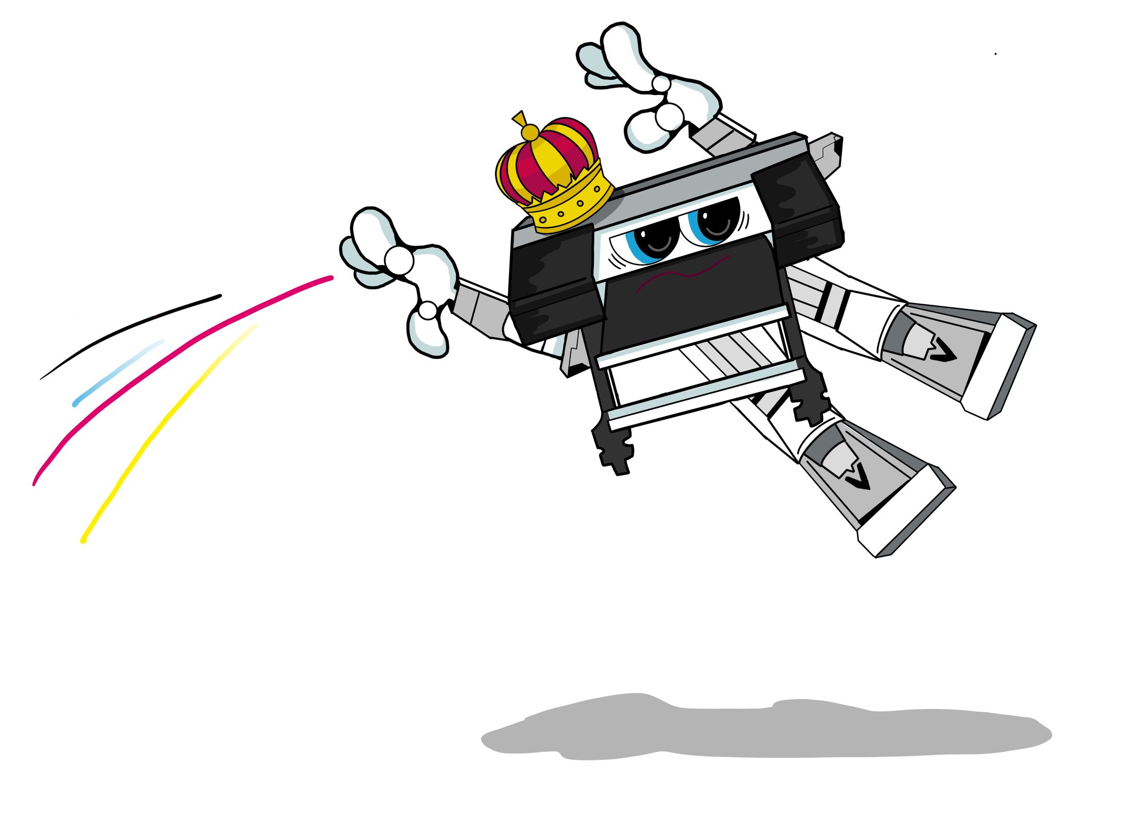 プリンター会社イメージキャラクター-1