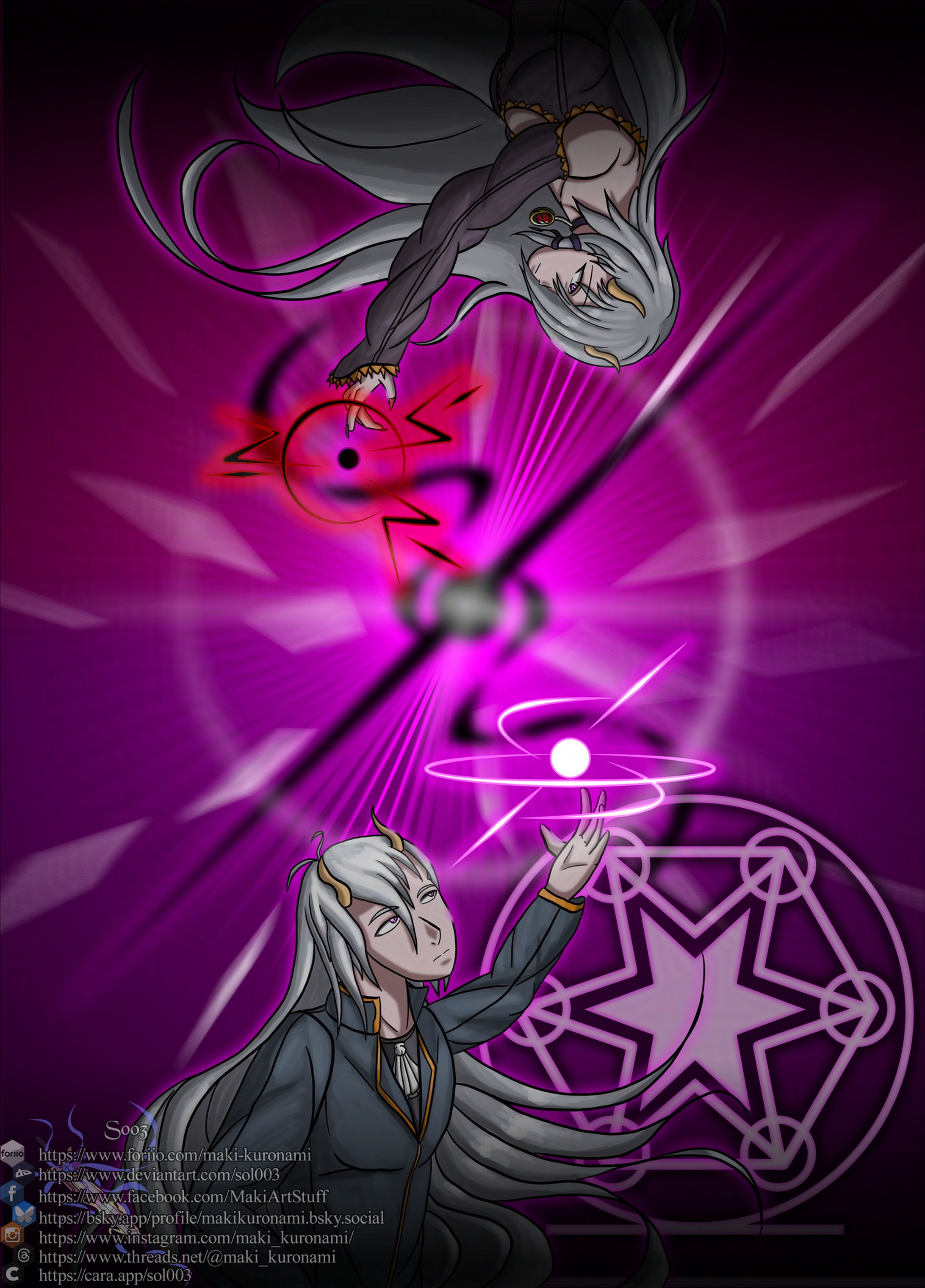 [OC] Viper and Giselle, the Cambions-1