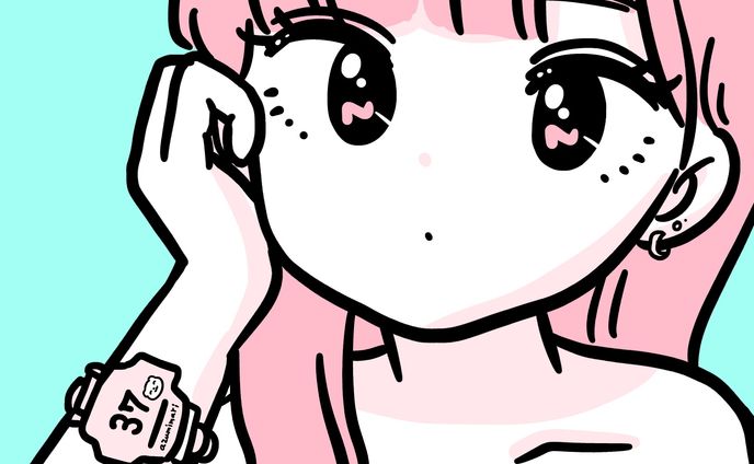 サウナ×女の子