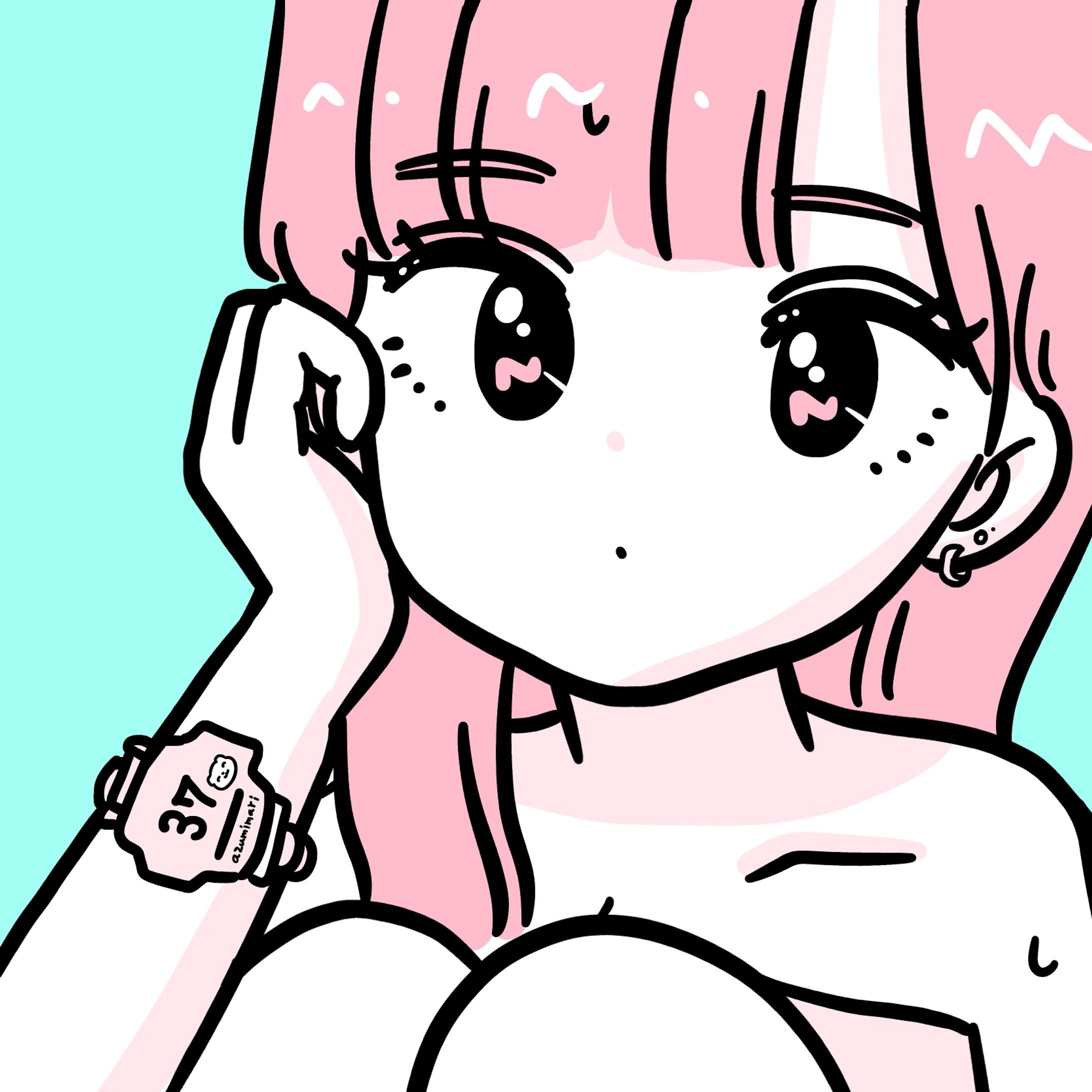 サウナ×女の子-1