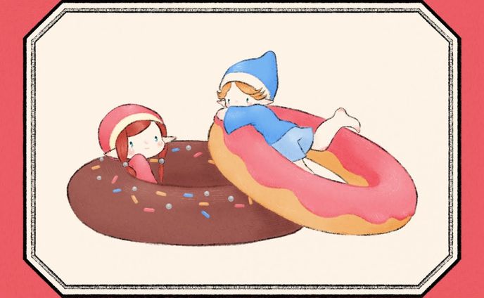 イラストレータ、デフォルメイラスト