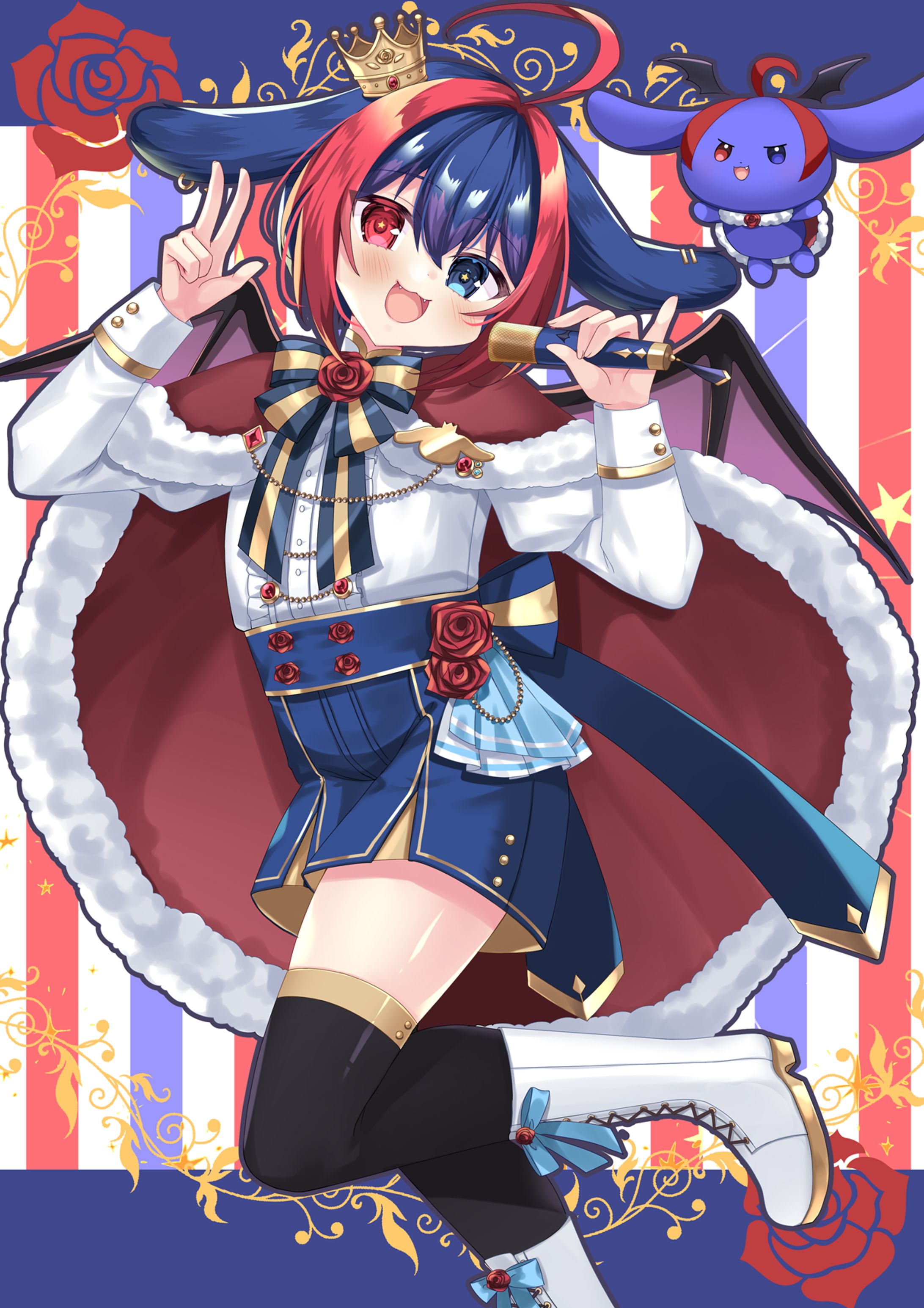 【お仕事】アオイ様記念イラスト-1