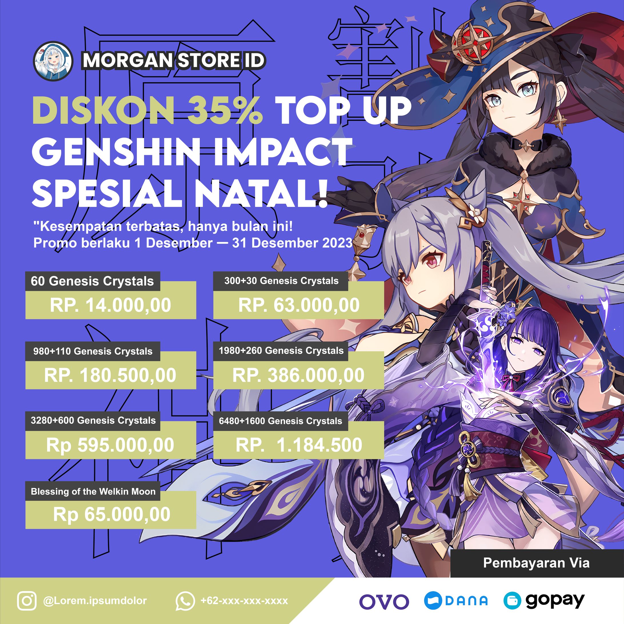 Genshin Impact Top Up Service-1